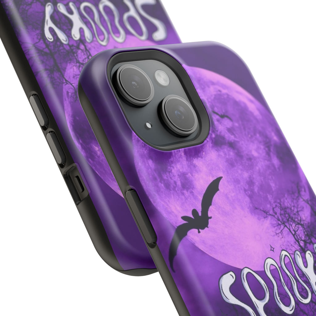 Purple Spooky Season Magnetic Phone Cases (Season)