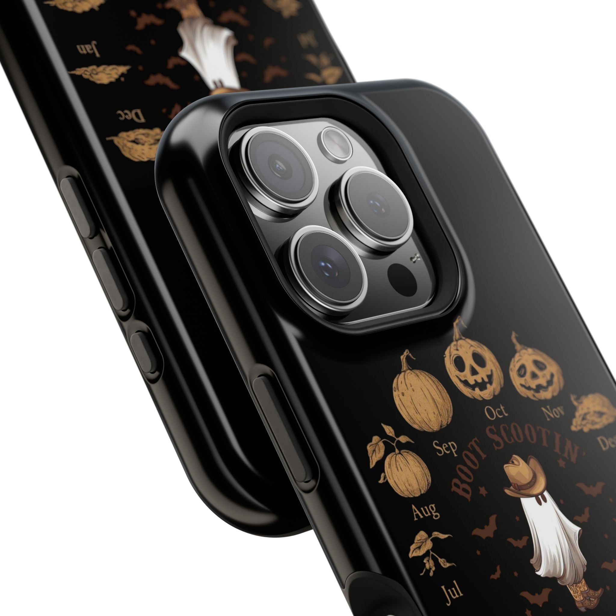 Spooky Boot Halloween Pumpkin Magnetic Phone Cases (Season)