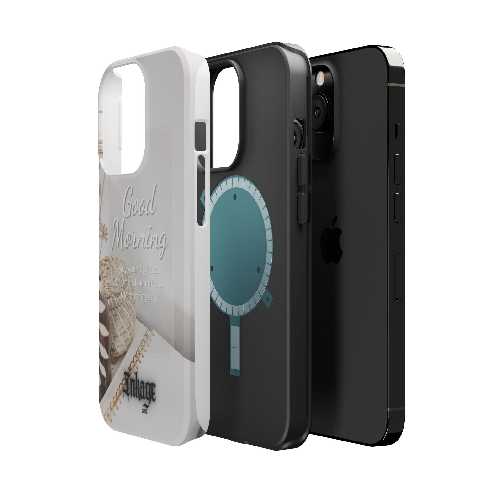 "Good Morning" Magnetic Phone Cases (Quote)