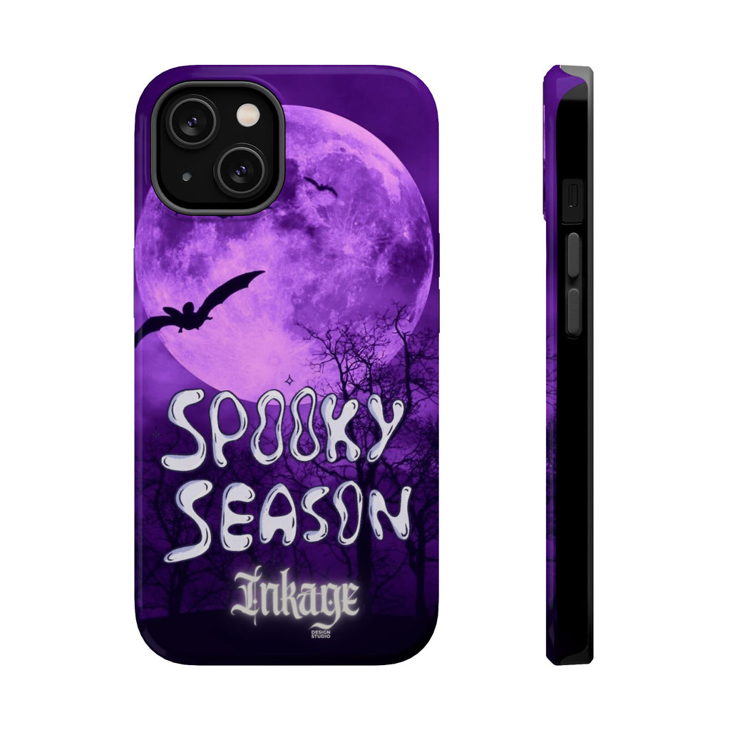 Purple Spooky Season Magnetic Phone Cases (Season)