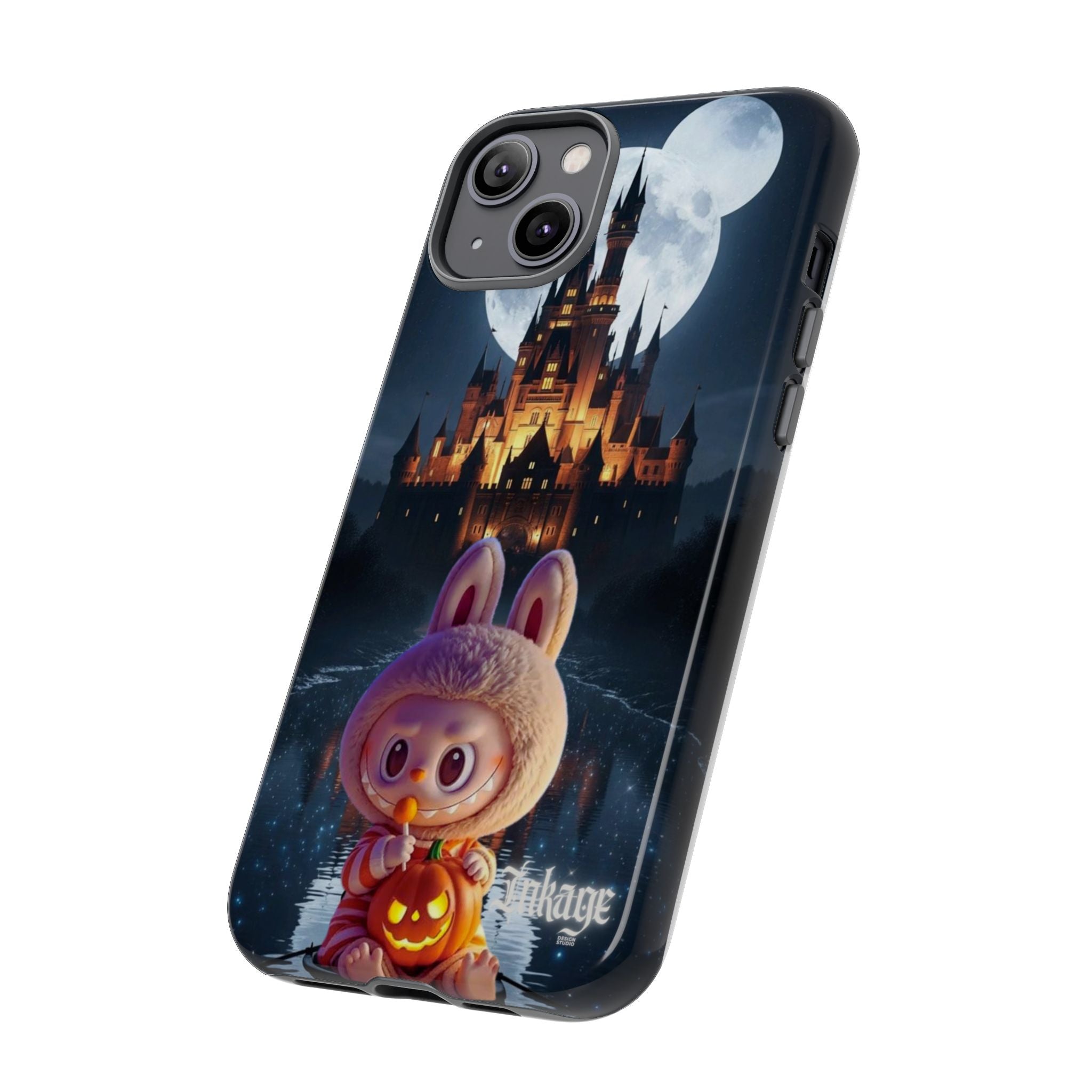 Labubu Halloween On Disney Boat Tough Phone Cases (Season, Animation)