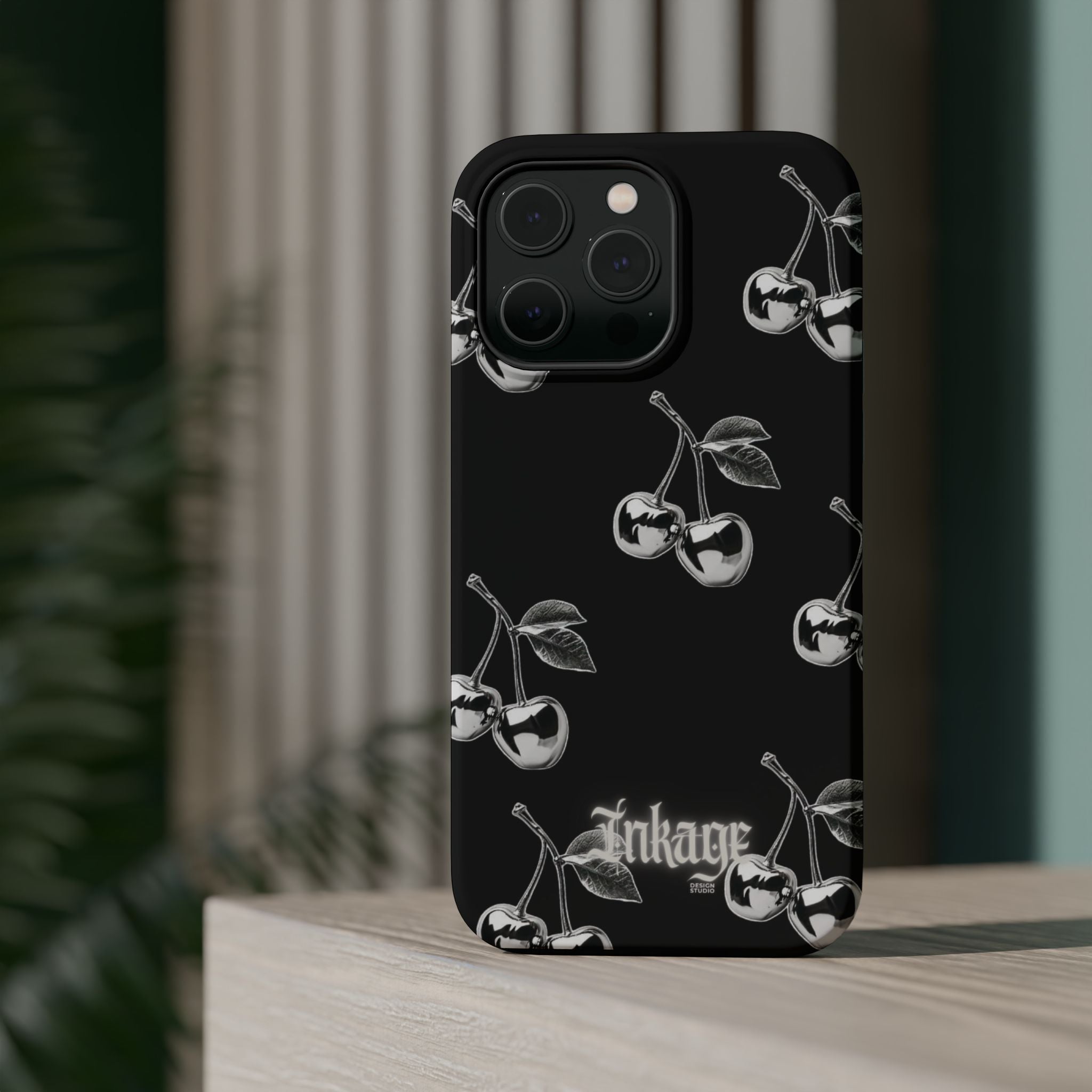 Platinum Cherry Magnetic Phone Cases (Minimal)