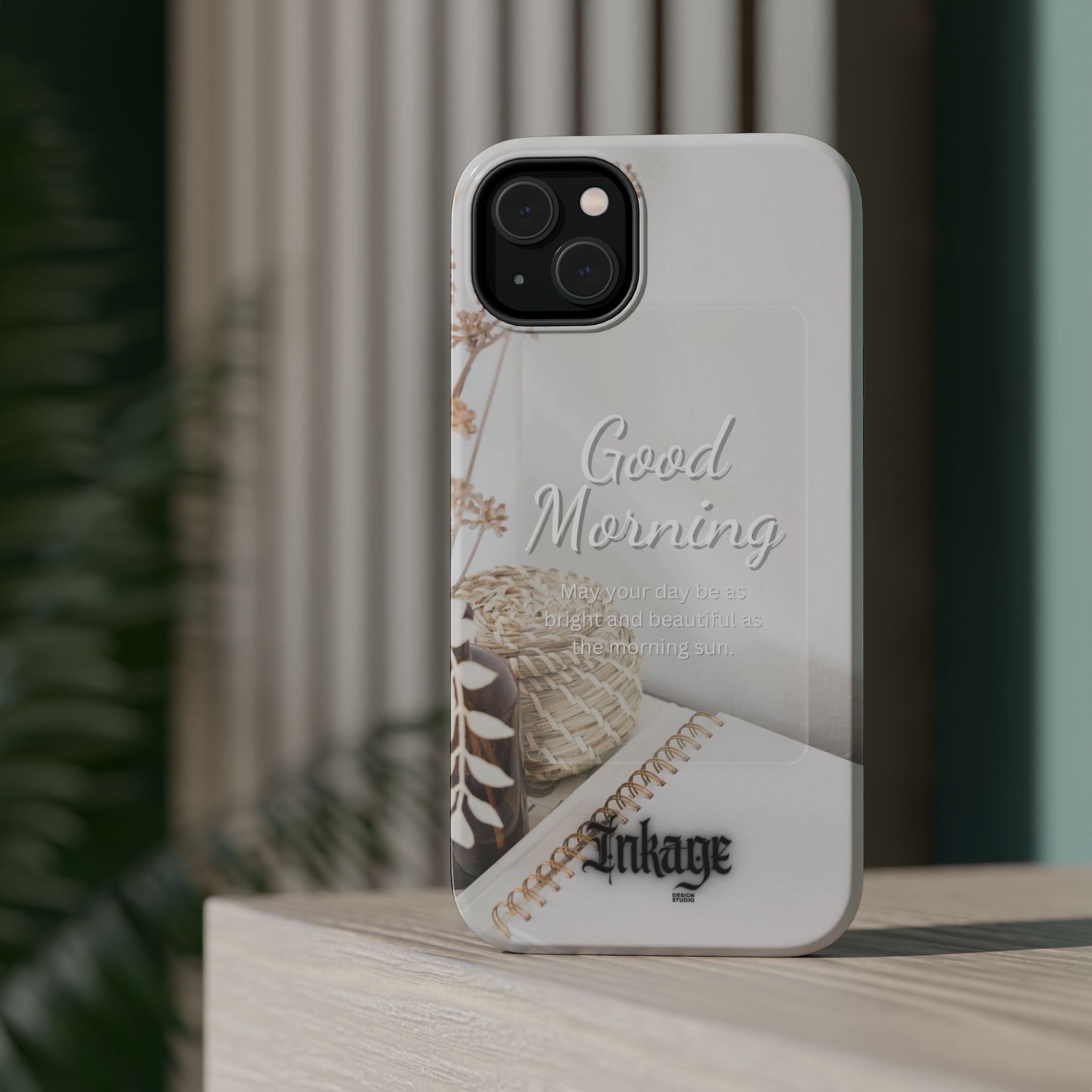 "Good Morning" Magnetic Phone Cases (Quote)
