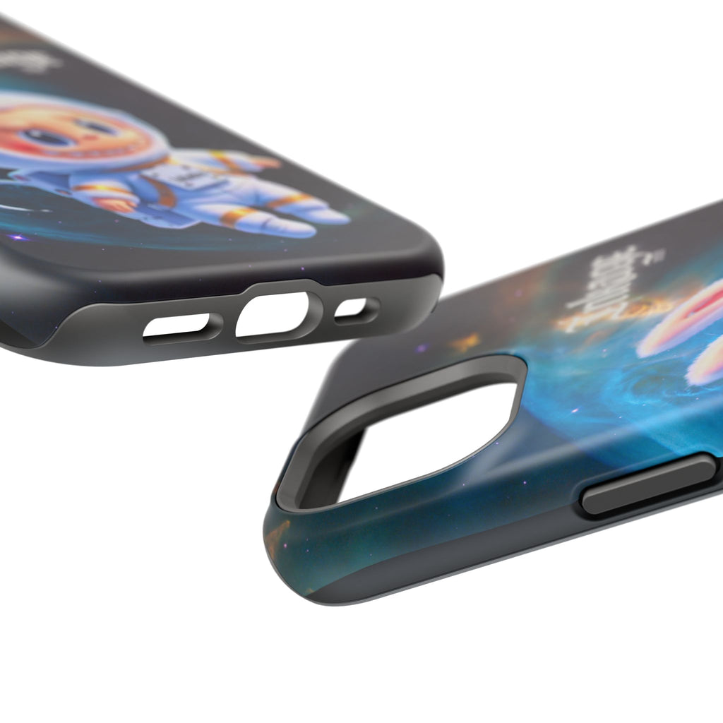 Labubu Astronaut Magnetic Phone Cases (Animation)