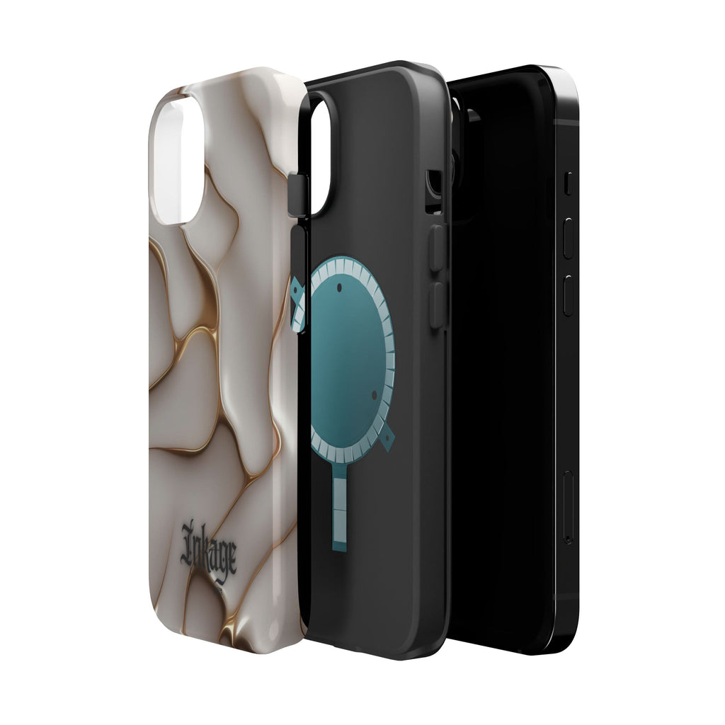 Golden Flow Magnetic Phone Cases (Minimal)