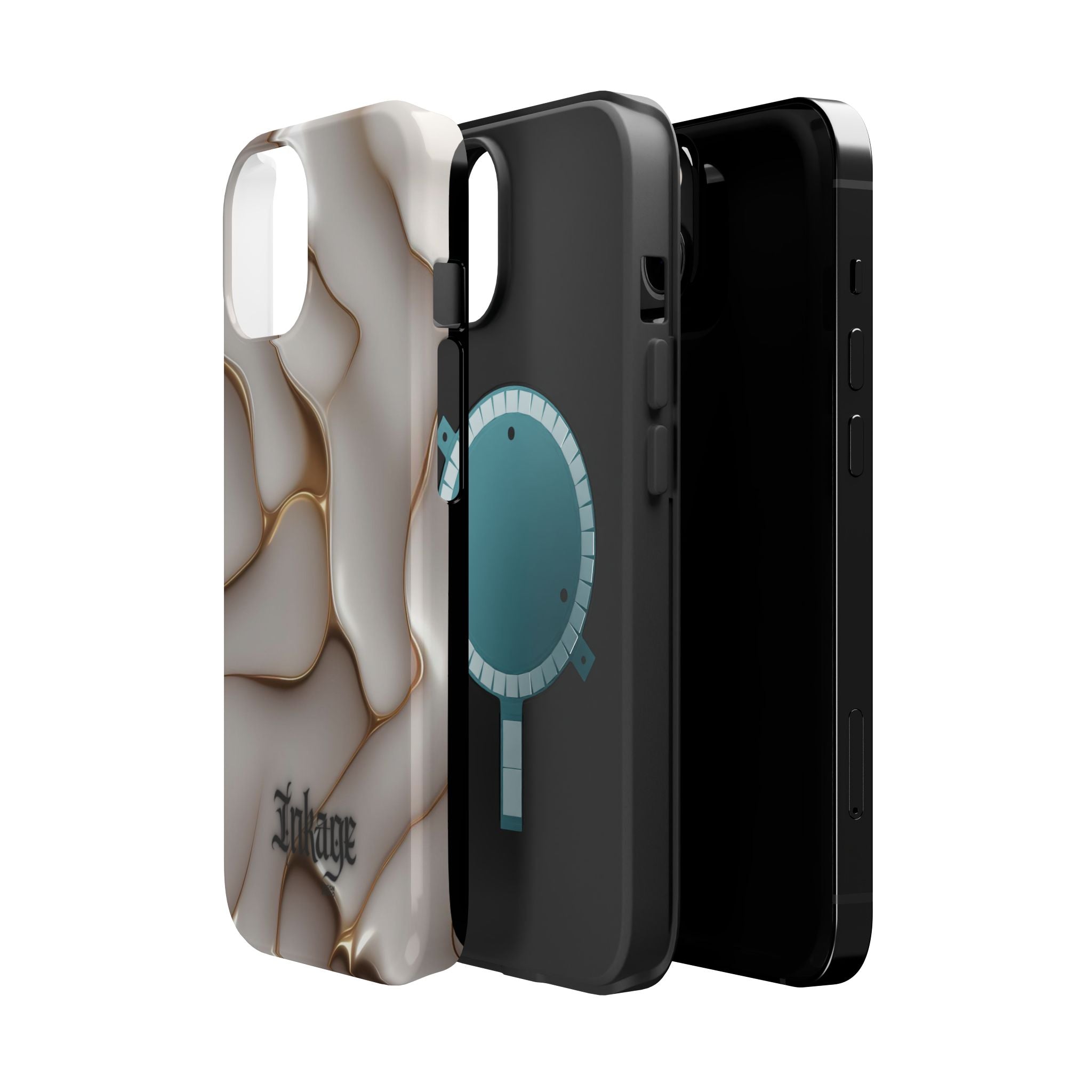 Golden Flow Magnetic Phone Cases (Minimal)