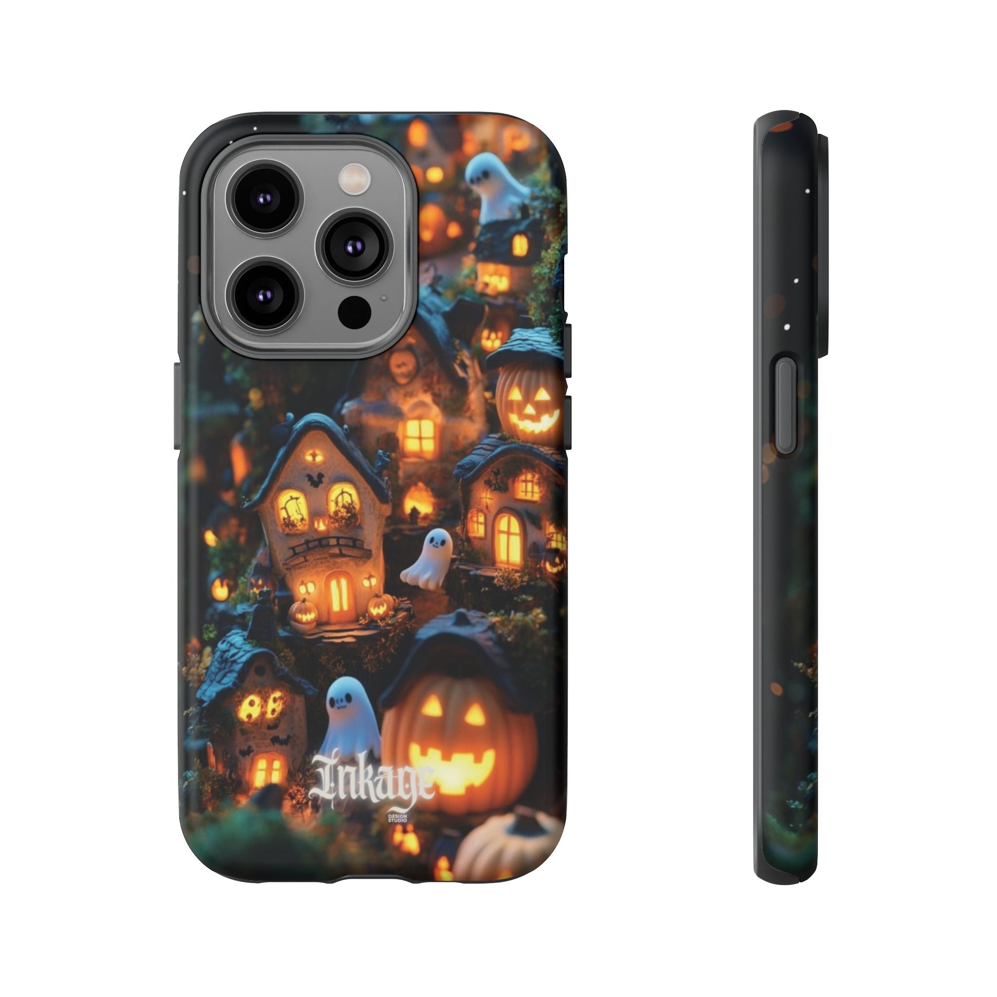 Spooky Pumpkin Village Tough Phone Cases (Season)