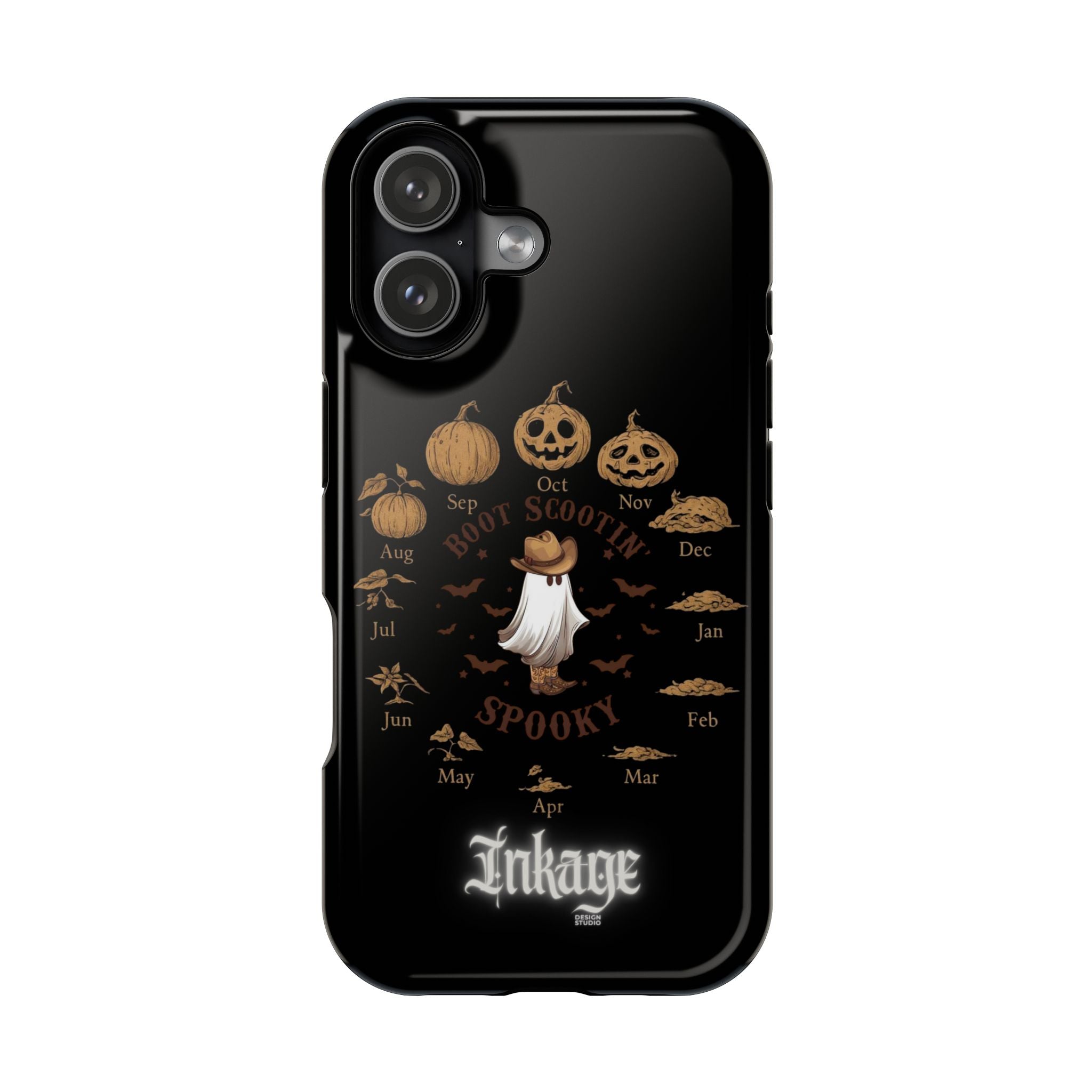 Spooky Boot Halloween Pumpkin Magnetic Phone Cases (Season)