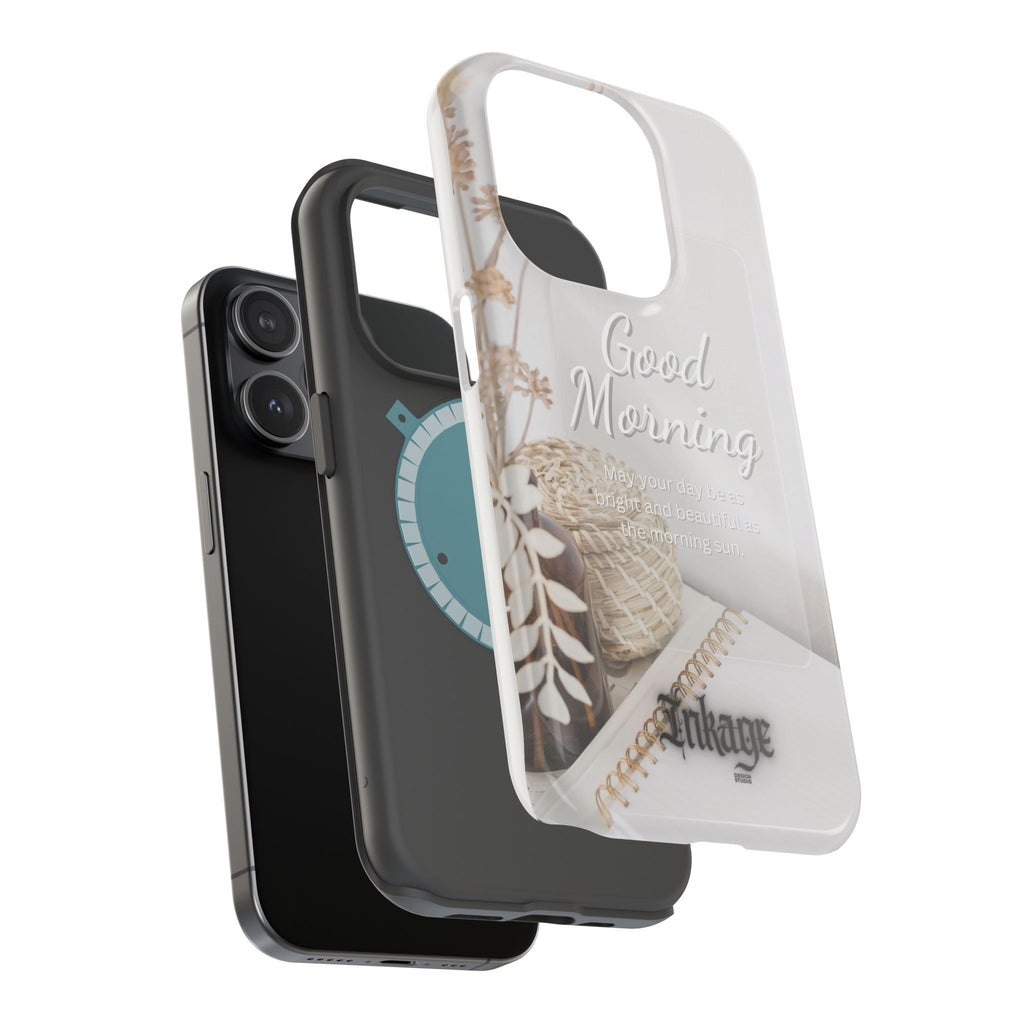 "Good Morning" Magnetic Phone Cases (Quote)