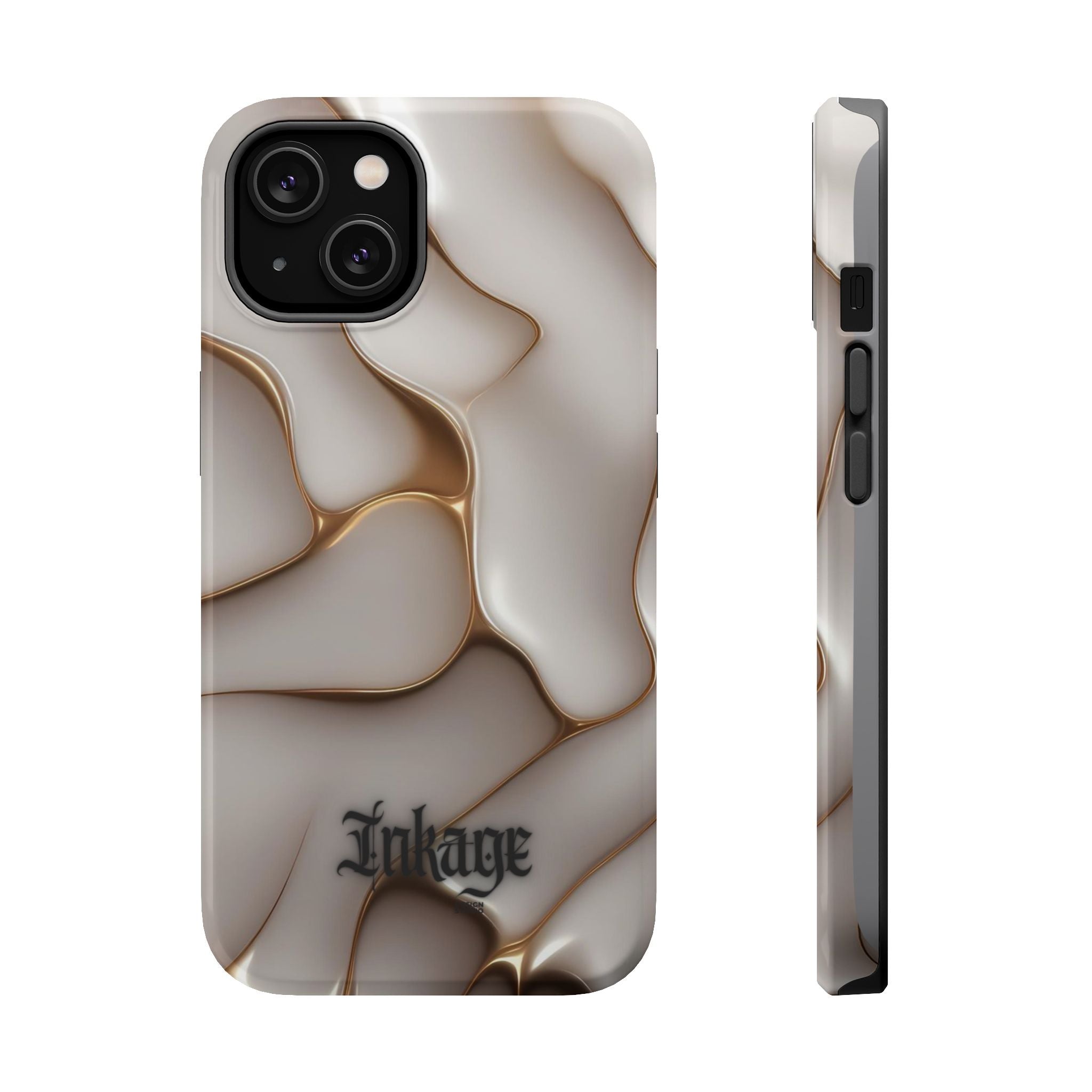 Golden Flow Magnetic Phone Cases (Minimal)