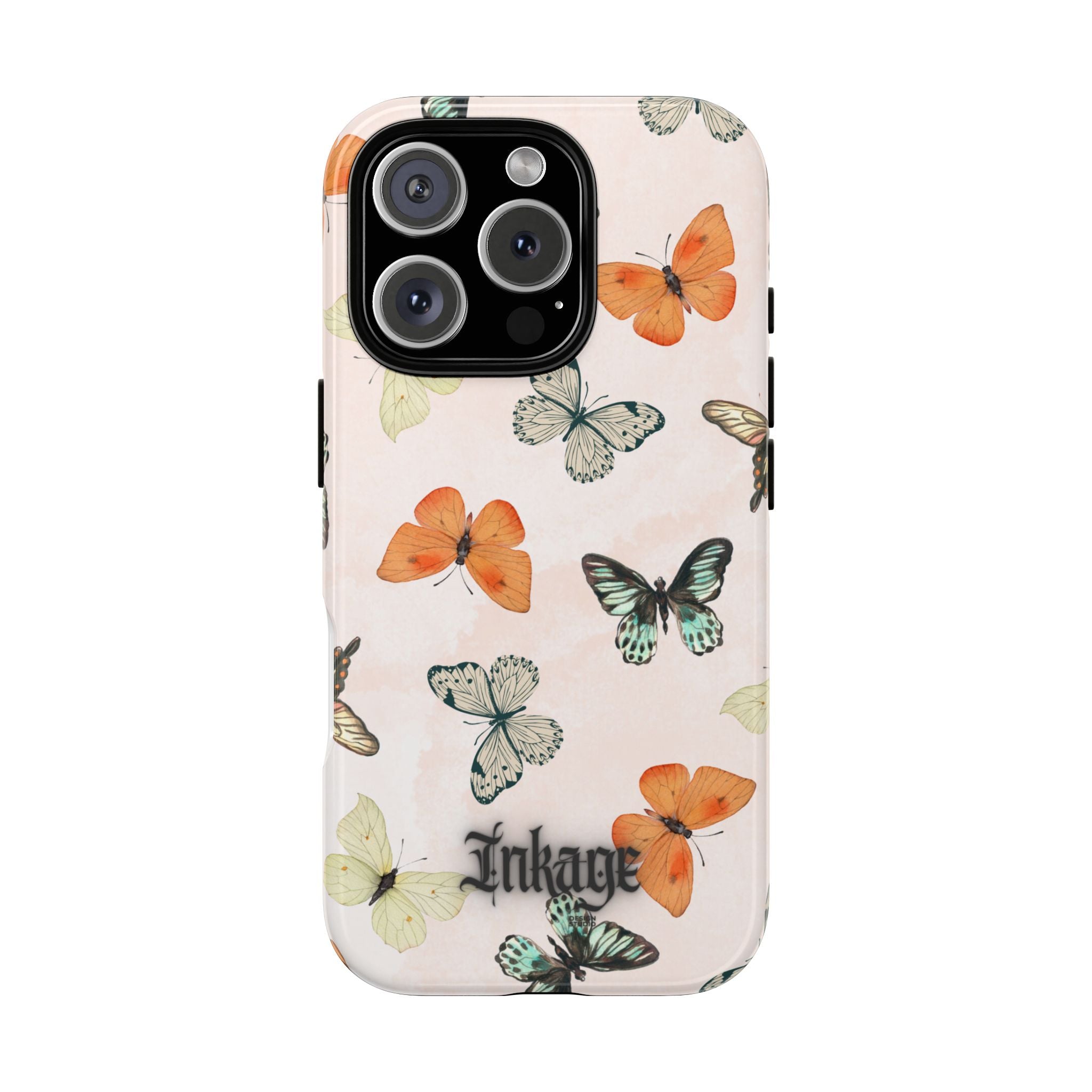 Color Butterfly Tough Phone Case (Minimal)