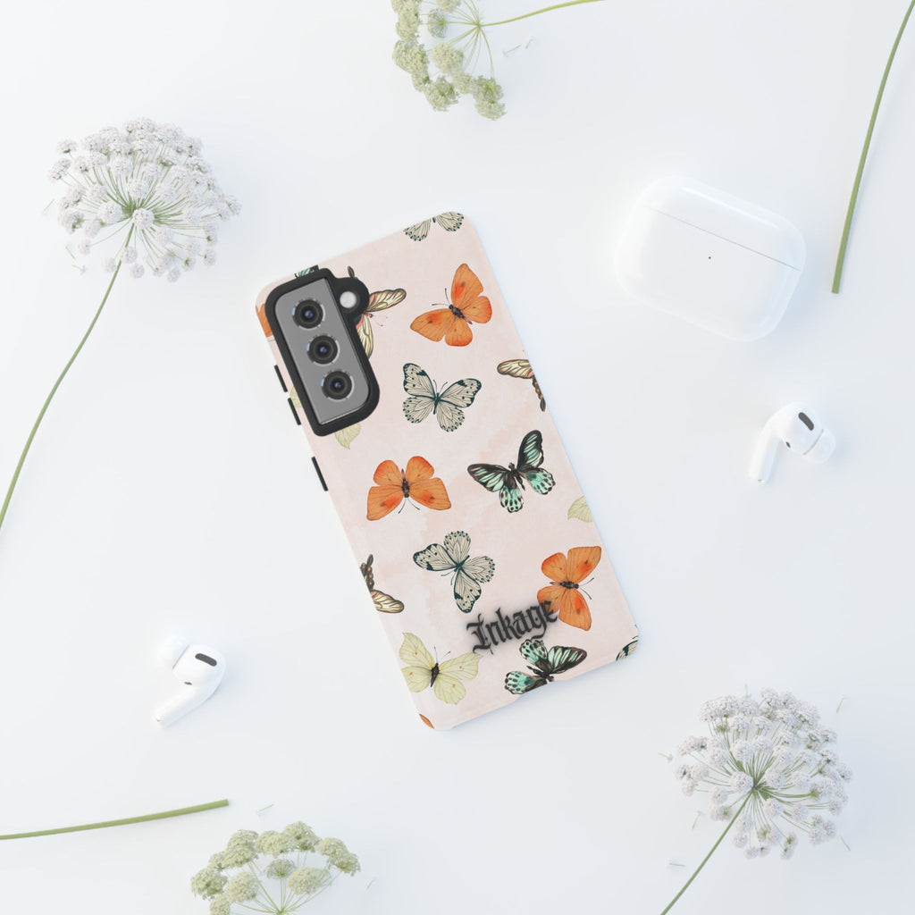 Color Butterfly Tough Phone Case