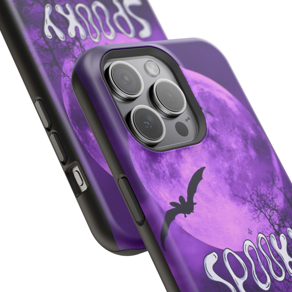 Purple Spooky Season Magnetic Phone Cases (Season)