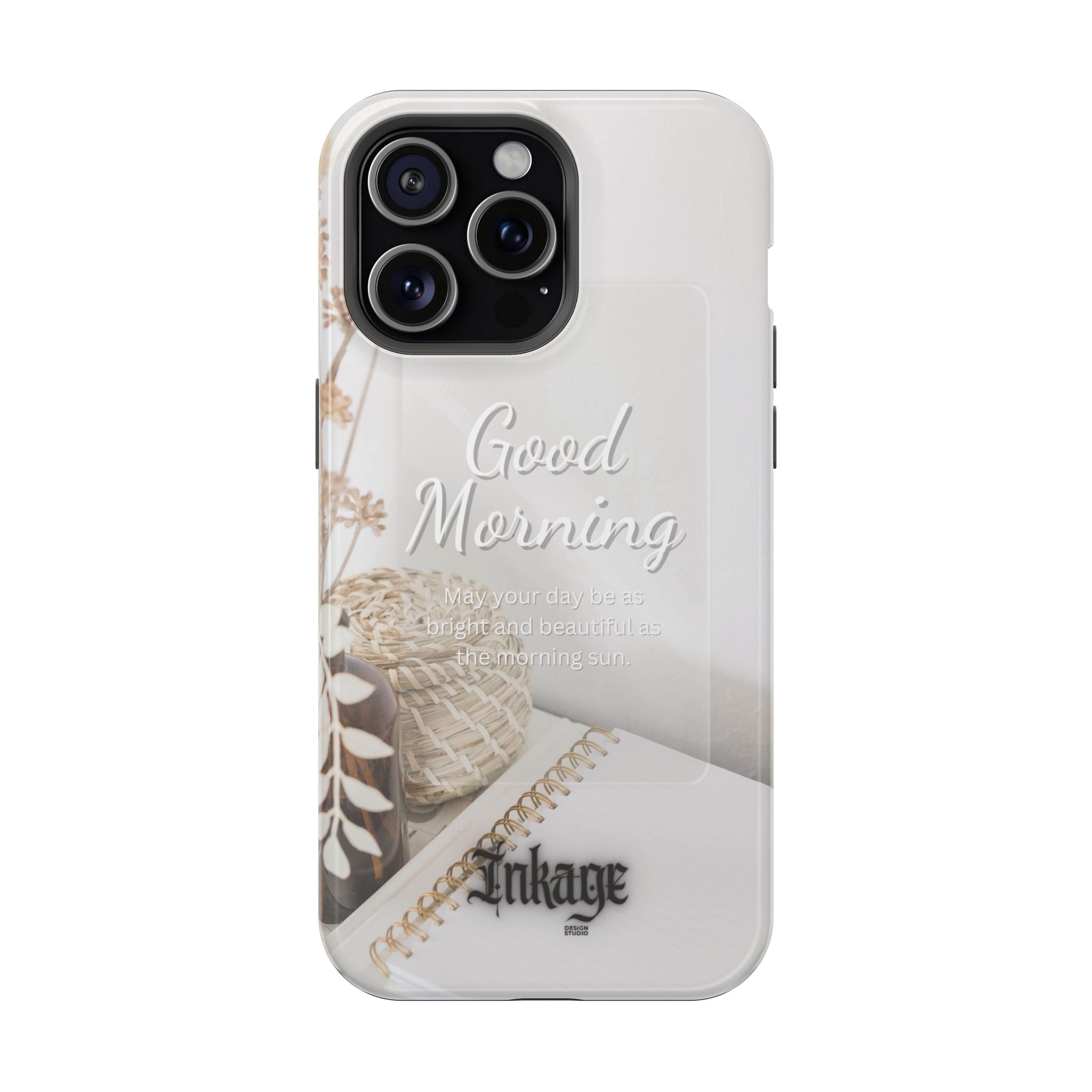 "Good Morning" Magnetic Phone Cases (Quote)