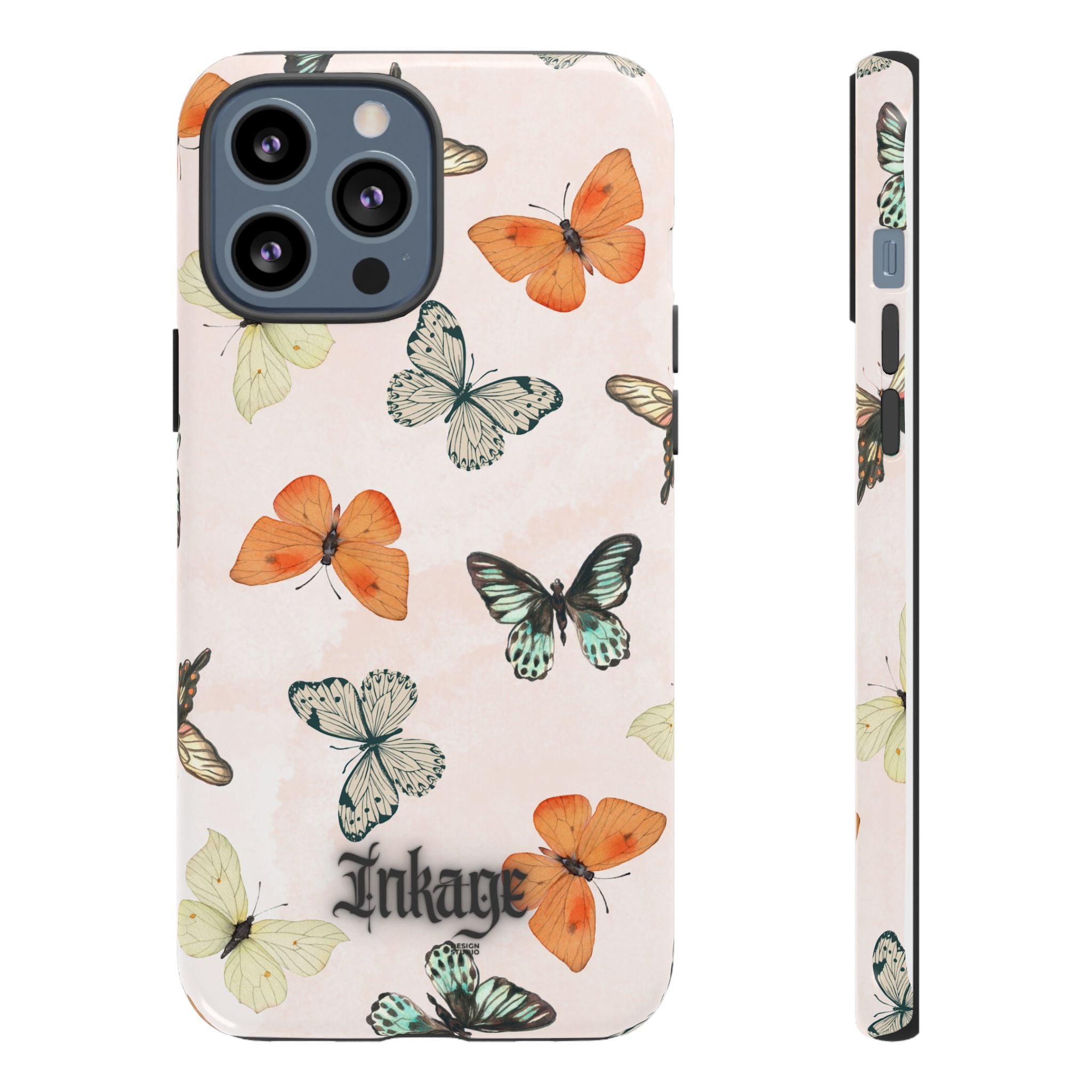 Color Butterfly Tough Phone Case