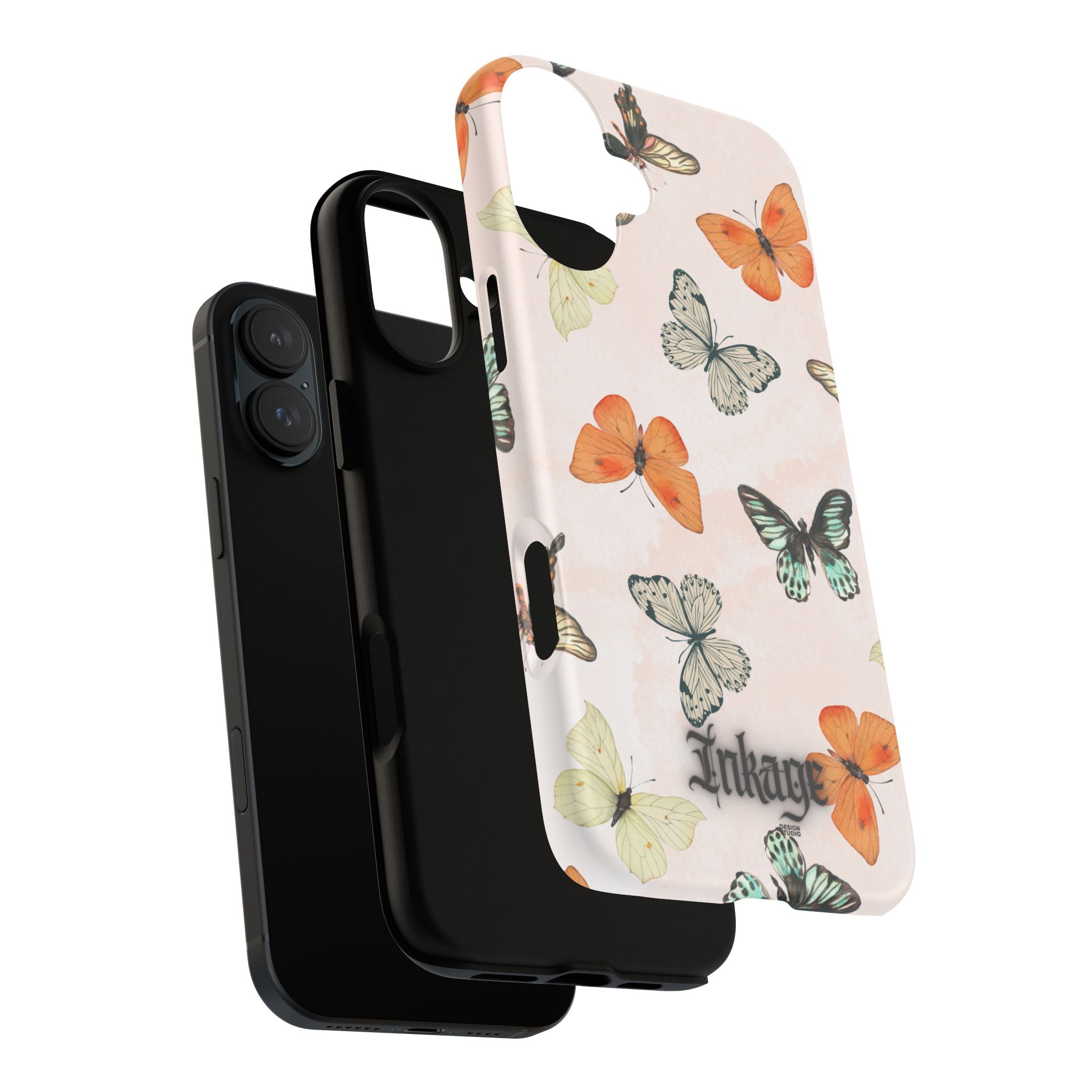 Color Butterfly Tough Phone Case