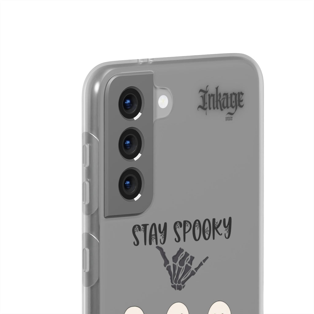 Stay Spooky Clear Phone Cases (Season)