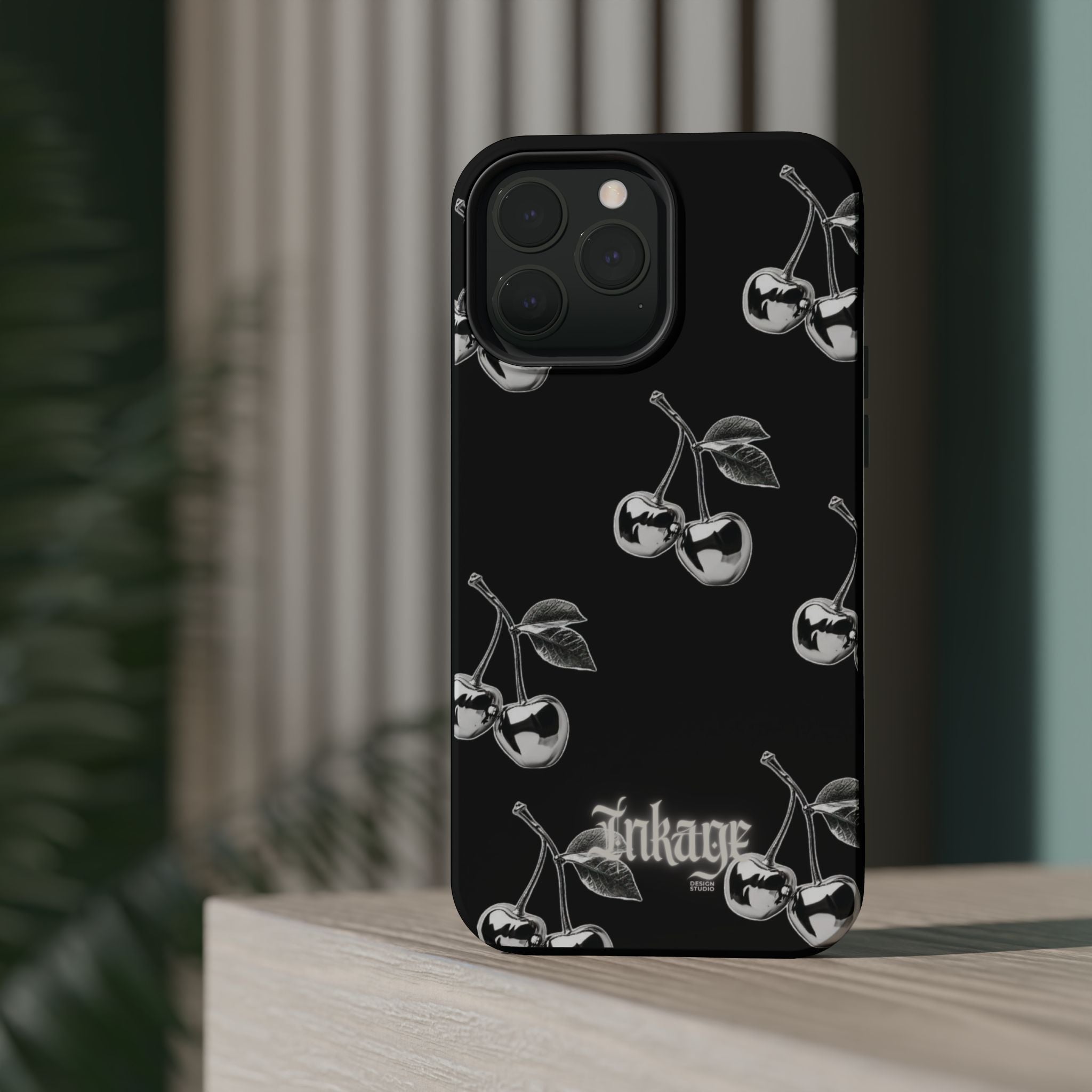 Platinum Cherry Magnetic Phone Cases (Minimal)