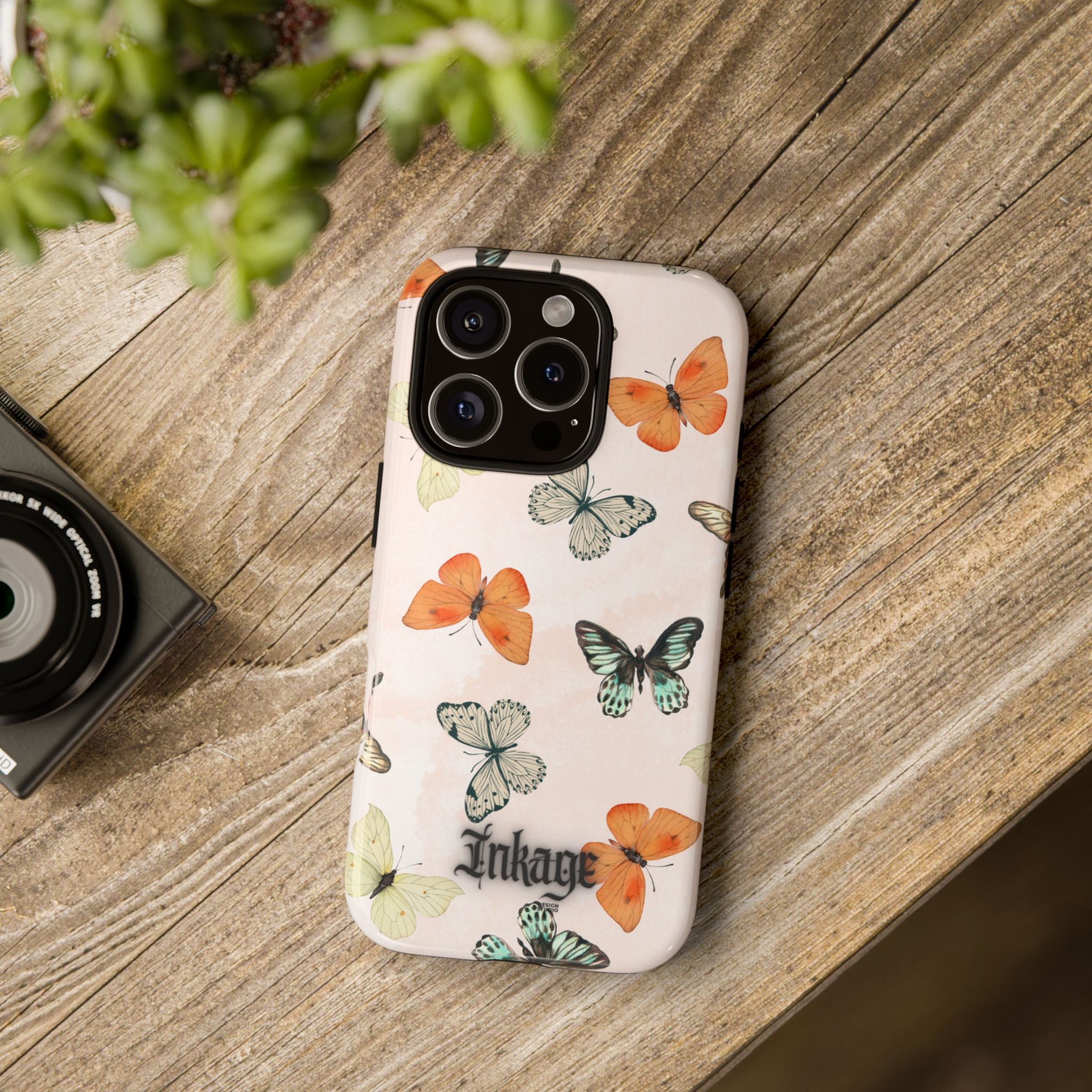 Color Butterfly Tough Phone Case