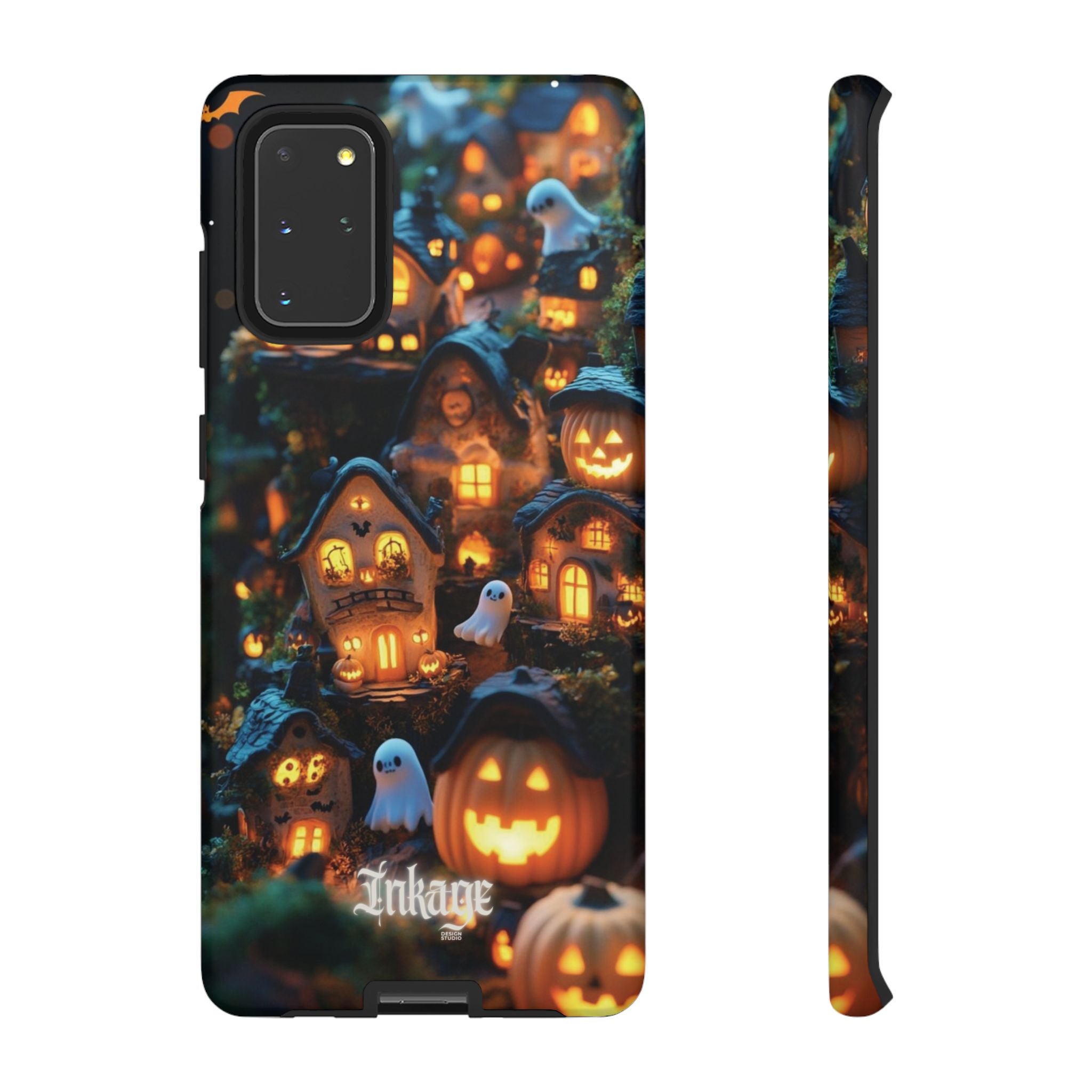Spooky Pumpkin Village Tough Phone Cases (Season)