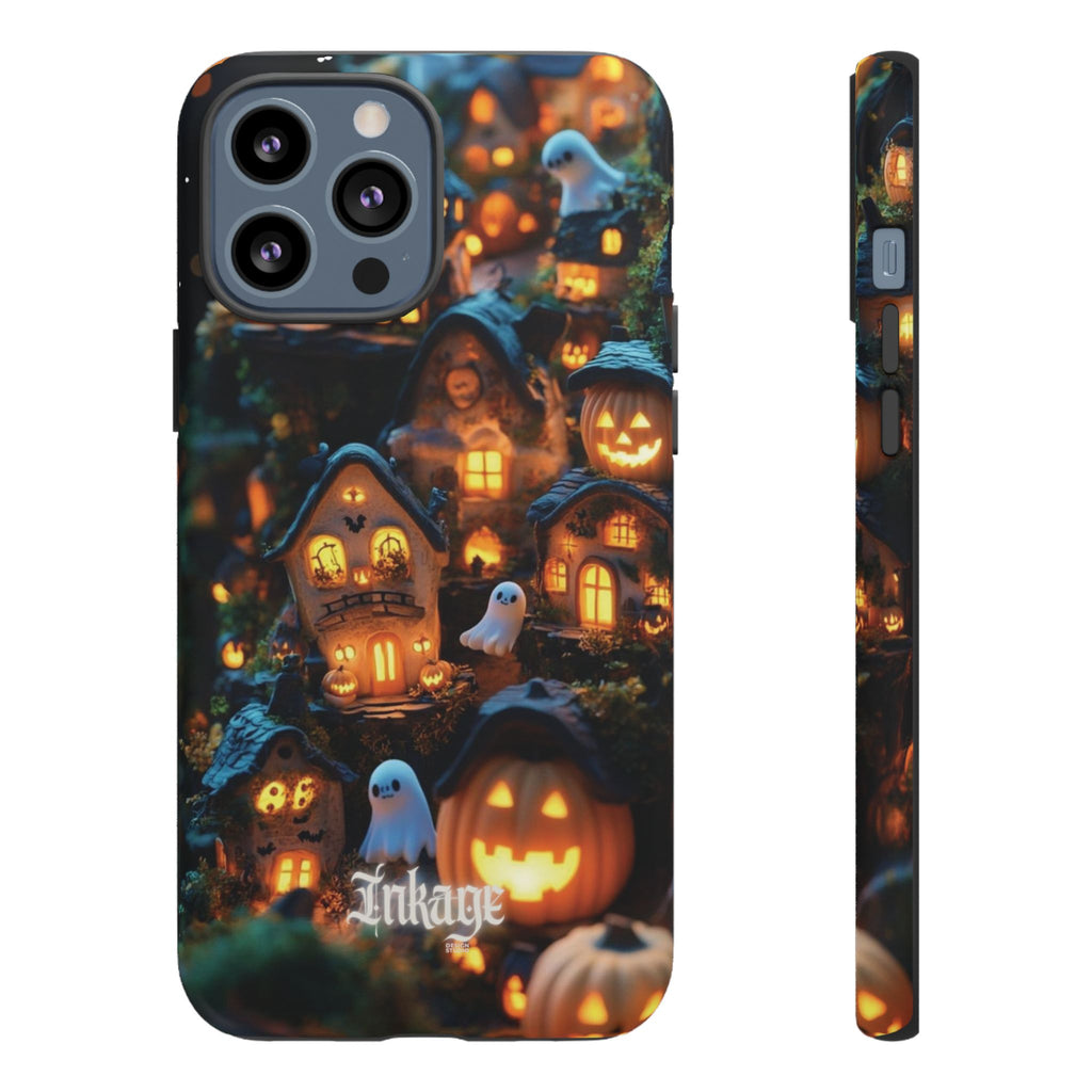 Spooky Pumpkin Village Tough Phone Cases (Season)