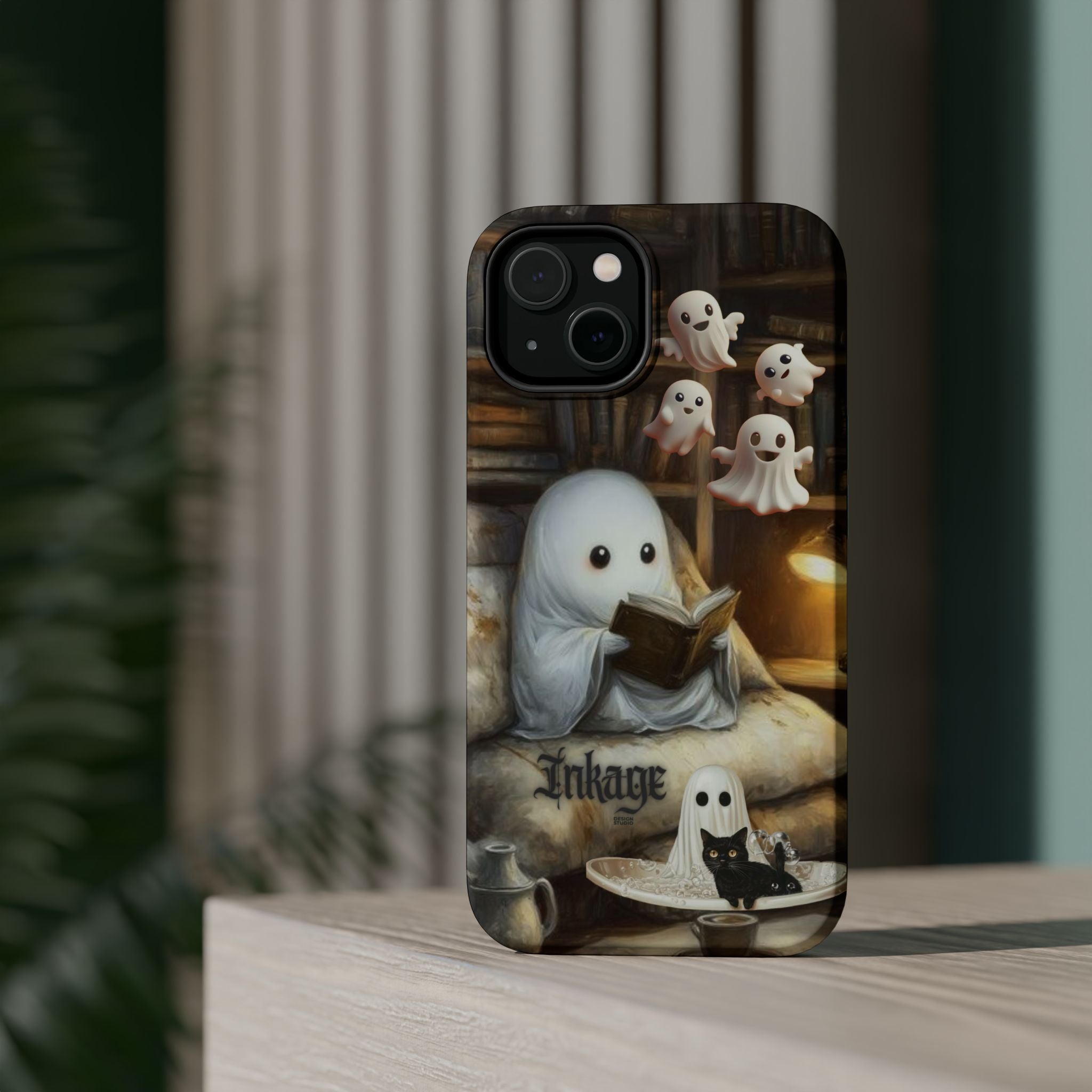 Ghostly Reading Magnetic Phone Cases (Season)