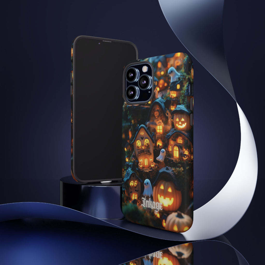 Spooky Pumpkin Village Tough Phone Cases (Season)