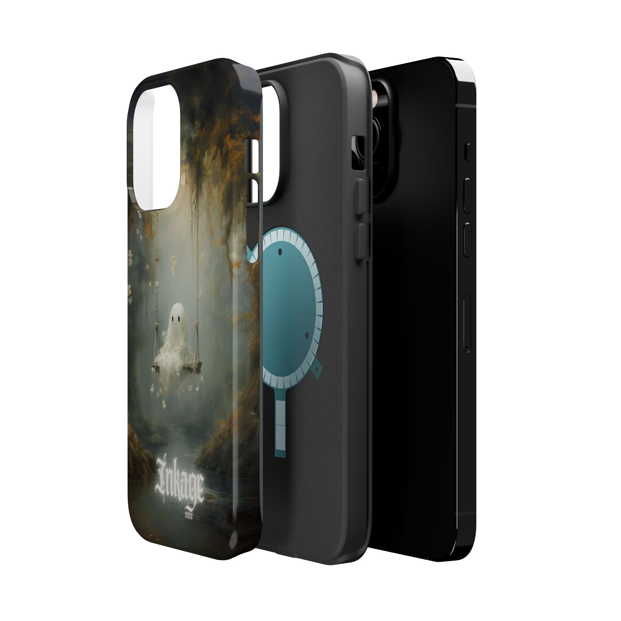 Swing With Ghost Enchantment Magnetic Phone Case (Season)