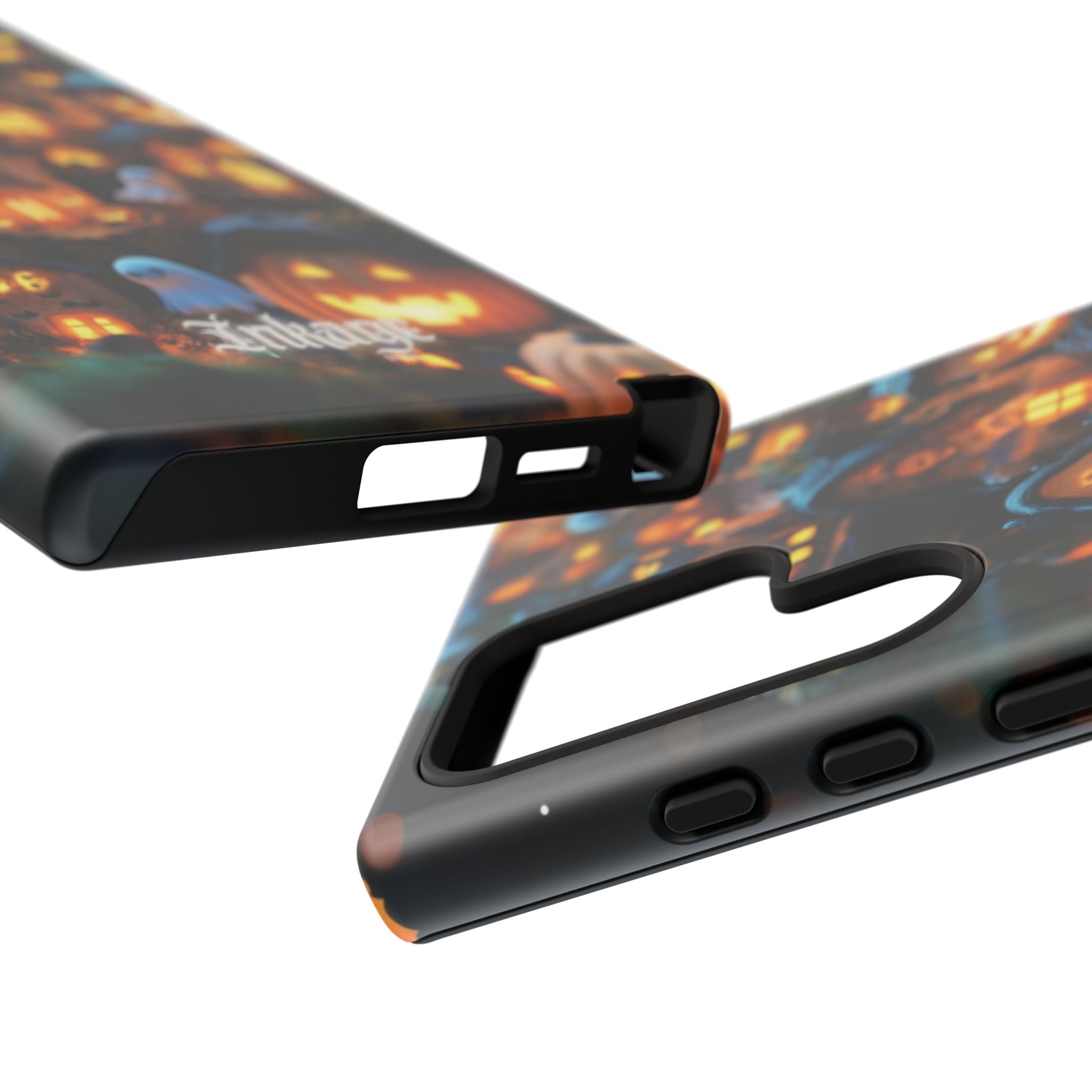 Spooky Pumpkin Village Tough Phone Cases (Season)