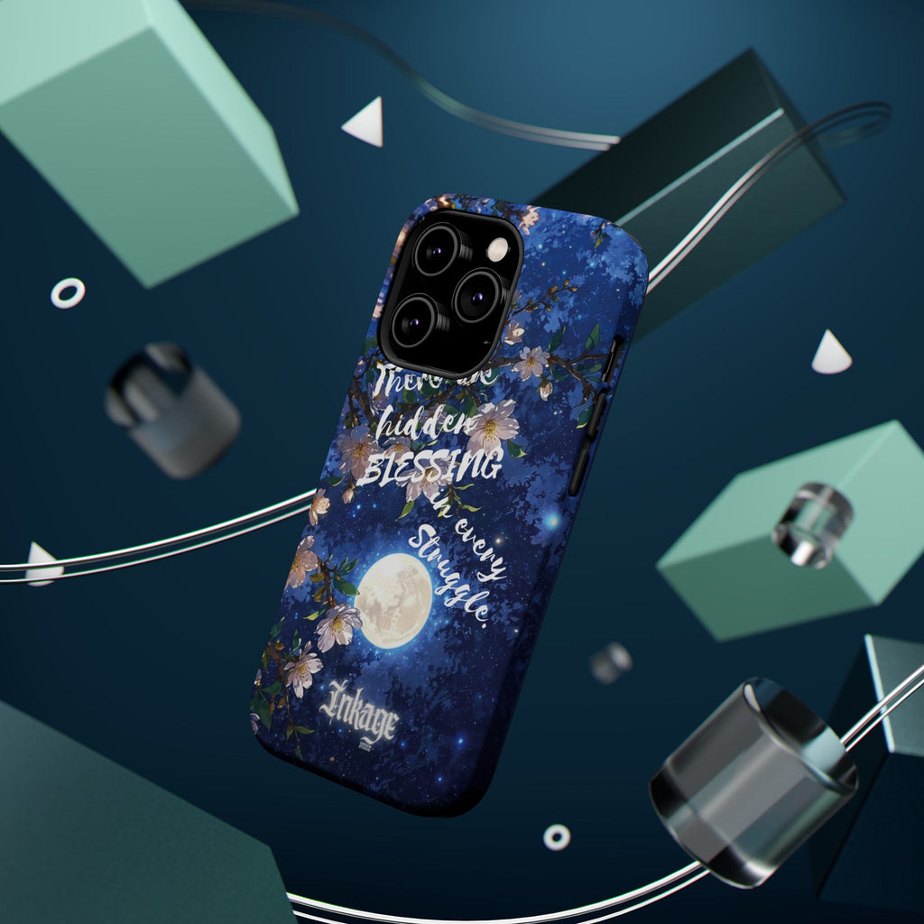“Moonlit Blessing” Quote Magnetic Phone Cases
