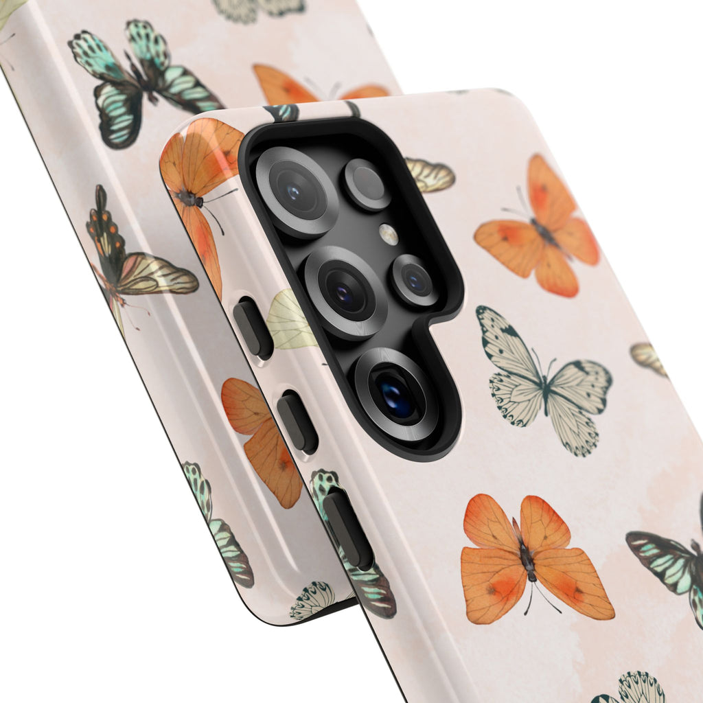 Color Butterfly Tough Phone Case