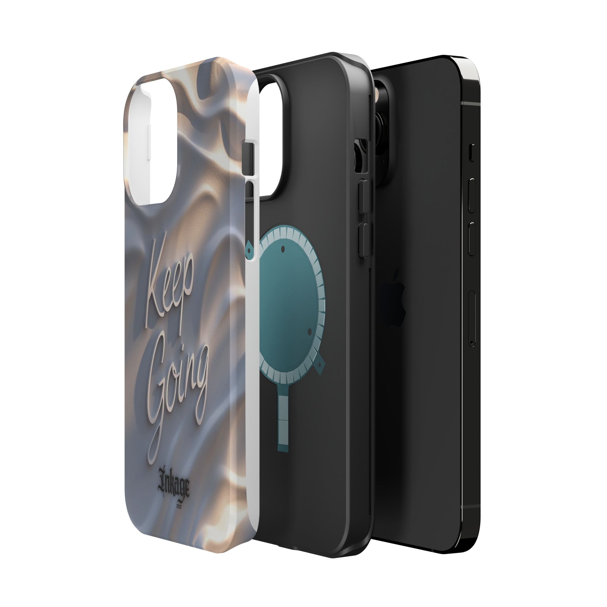 "Keep Going" Magnetic Phone Cases (Quote)