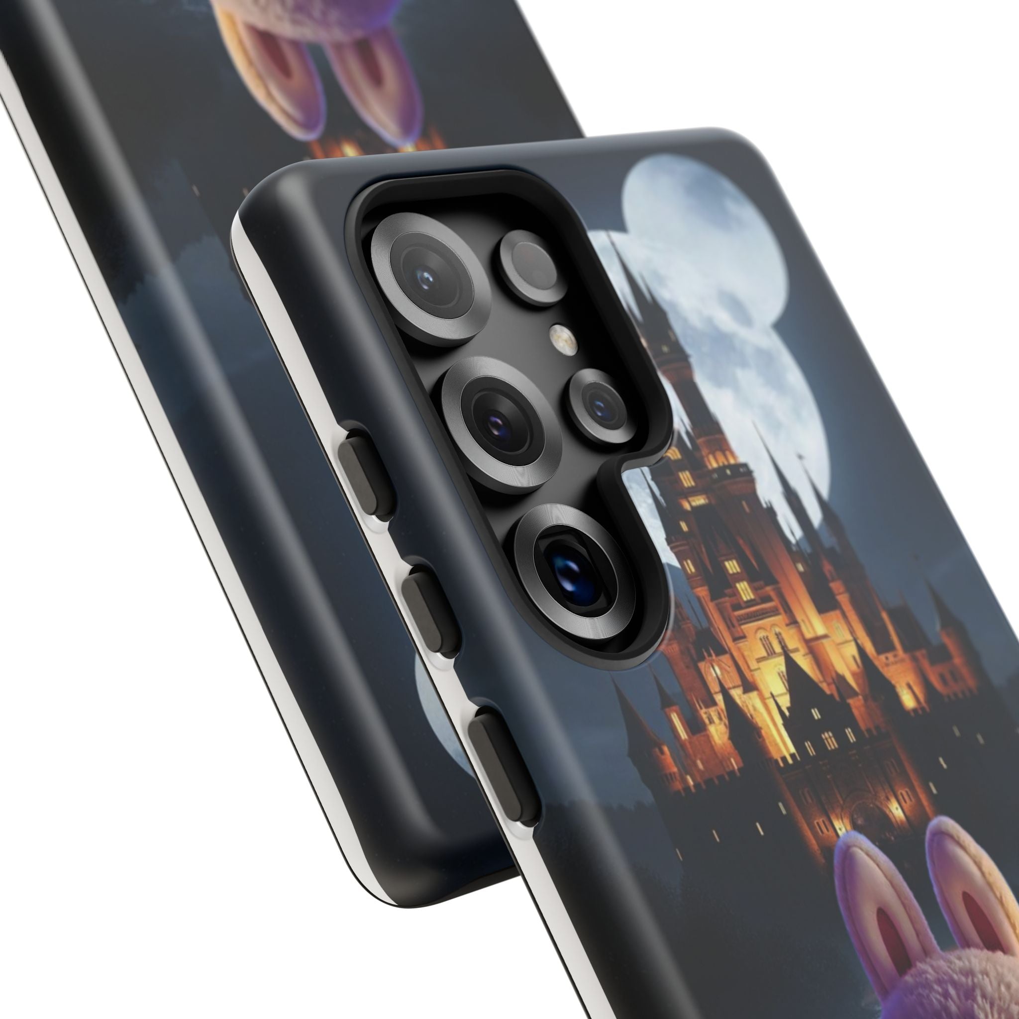 Labubu Halloween On Disney Boat Tough Phone Cases (Season, Animation)