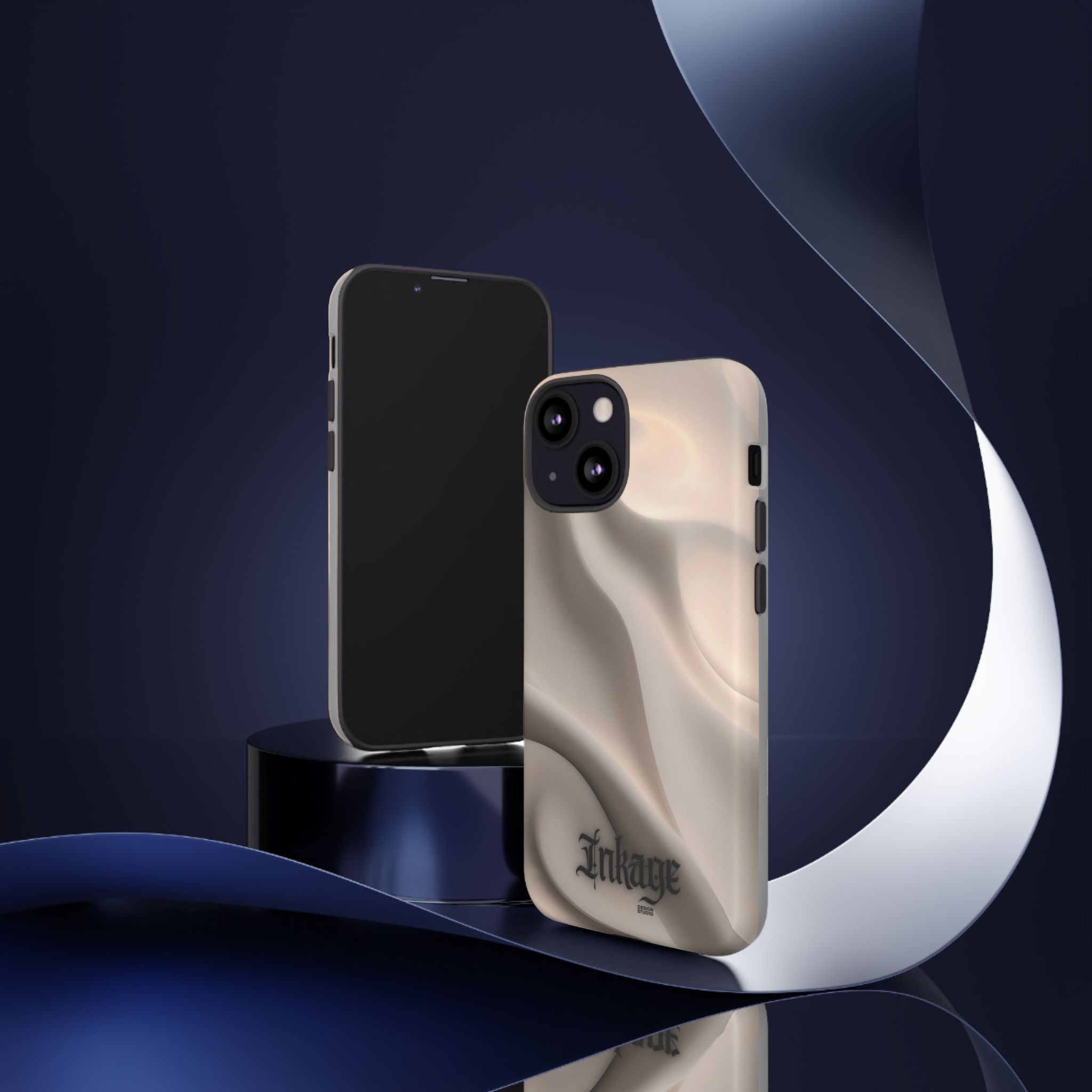 Wavy Flow Tough Phone Cases (Minimal)