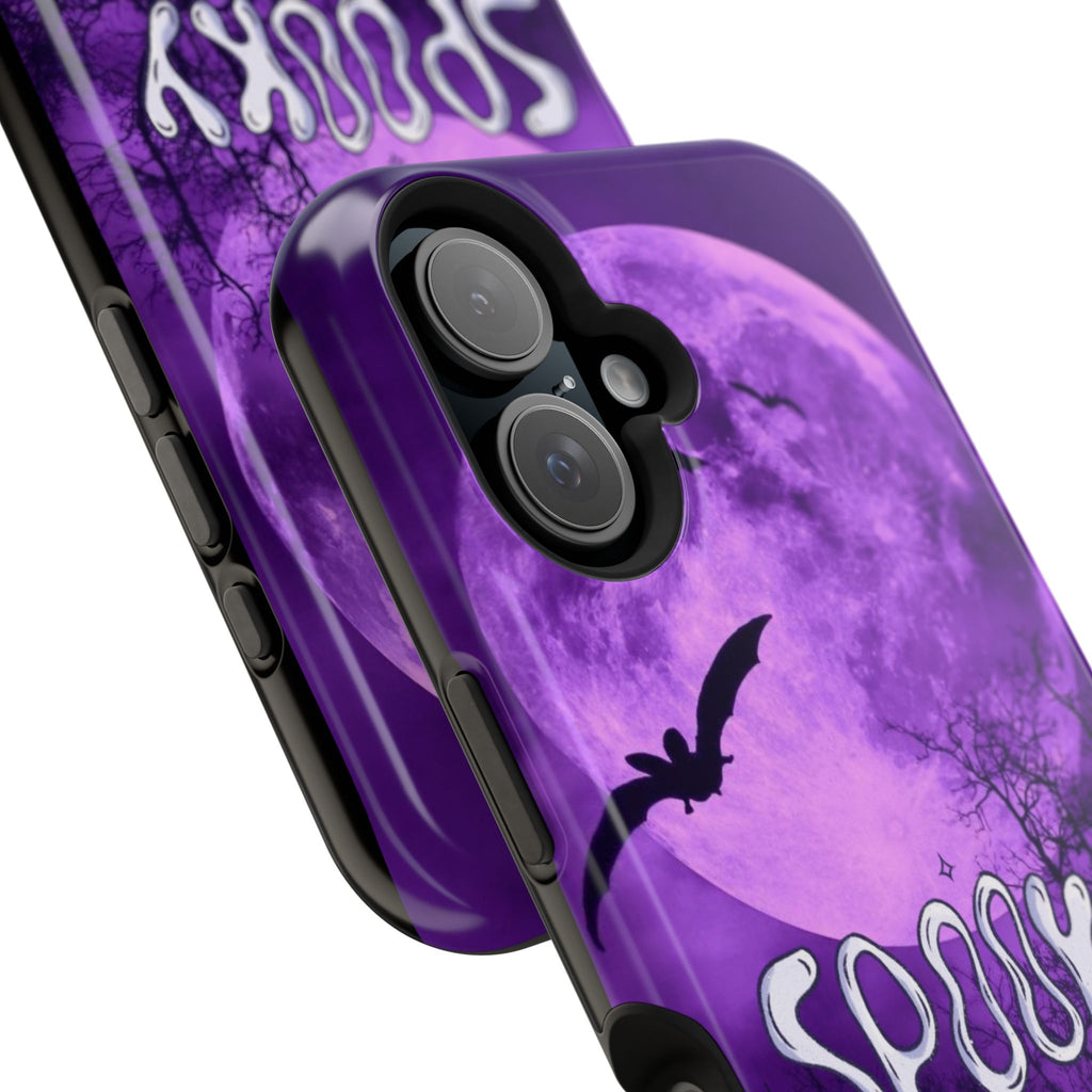 Purple Spooky Season Magnetic Phone Cases (Season)