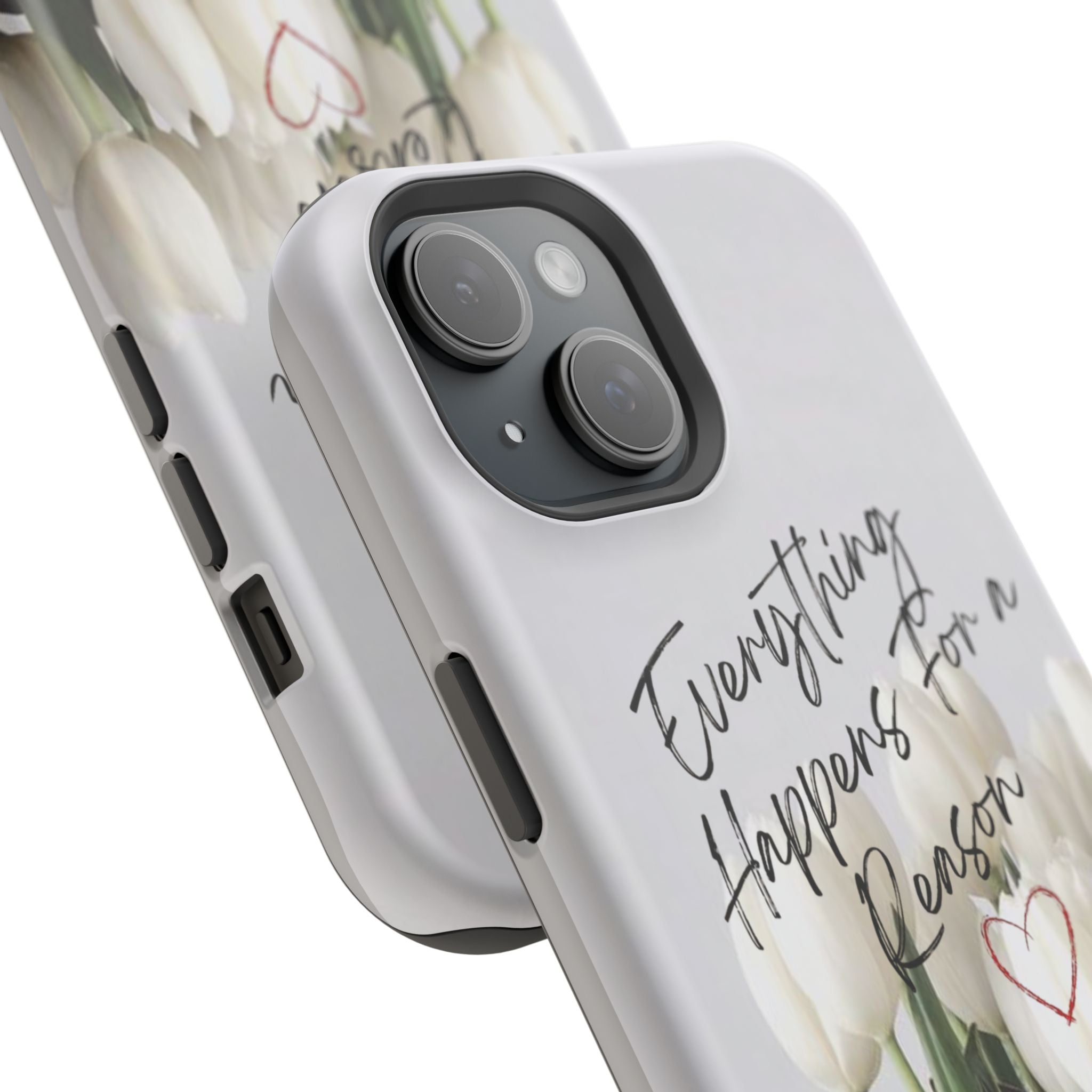 "Everything Happens for a Reason" Quote Magnetic Phone Cases