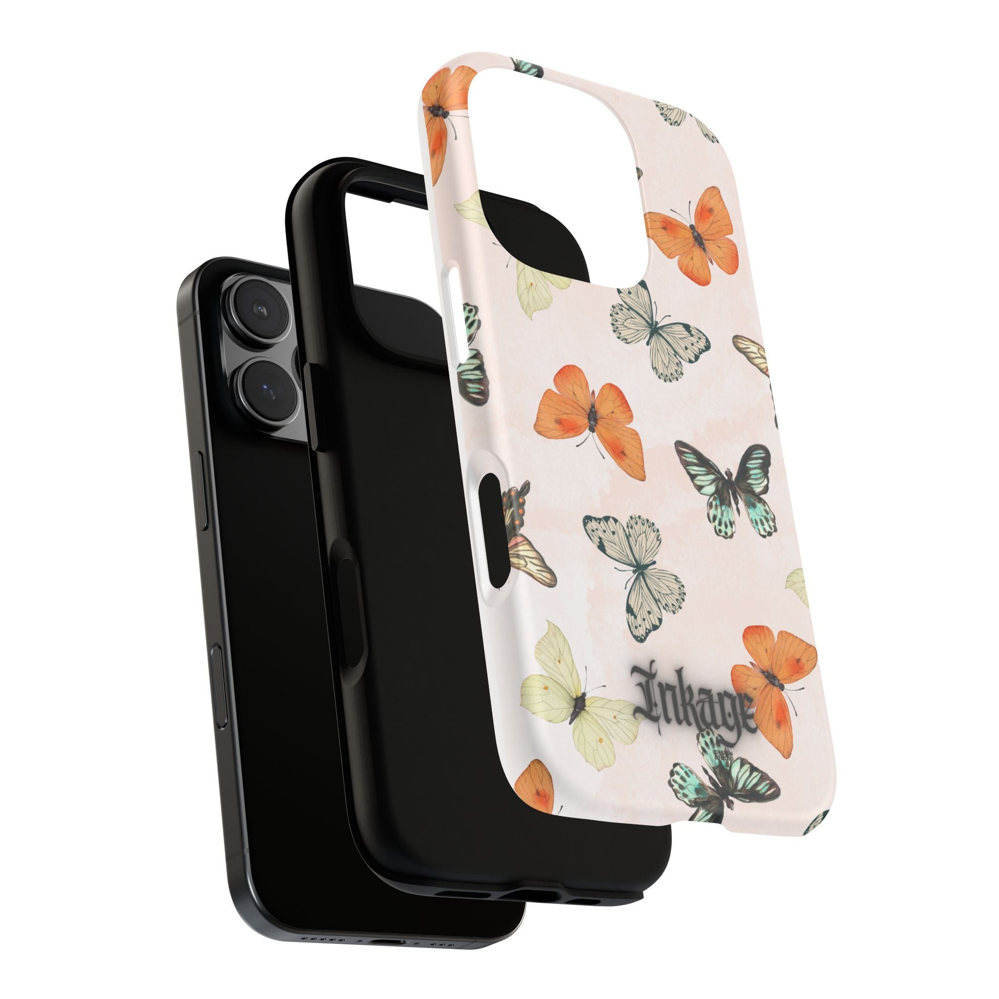 Color Butterfly Tough Phone Case (Minimal)