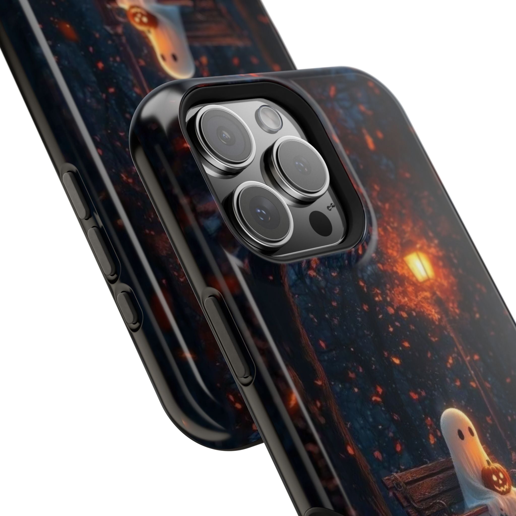Lonely Ghost Halloween Magnetic Phone Cases (Season)