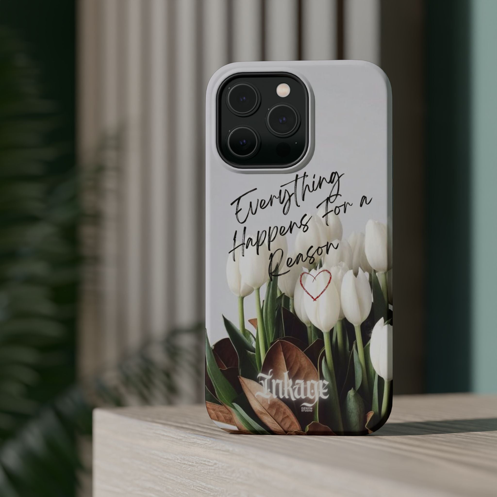 "Everything Happens for a Reason" Quote Magnetic Phone Cases