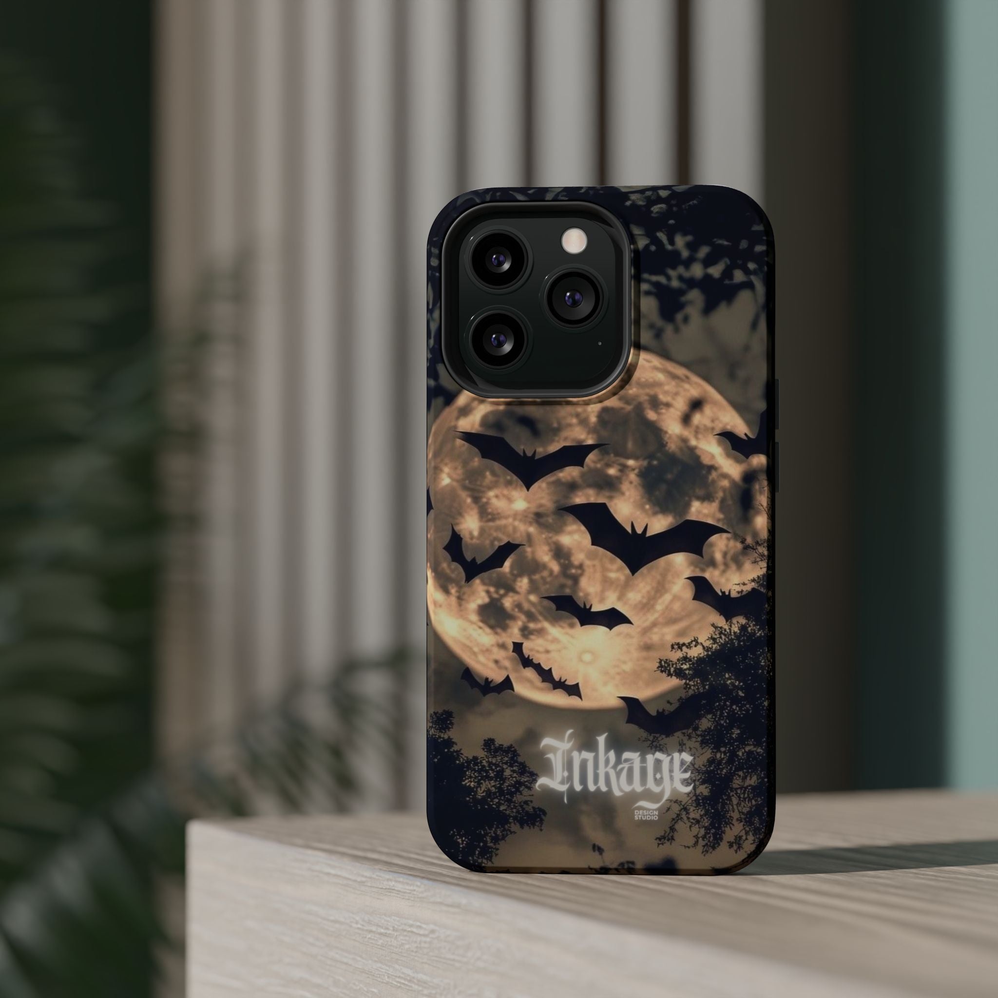 Moonlit Bat Magnetic Phone Cases (Season)
