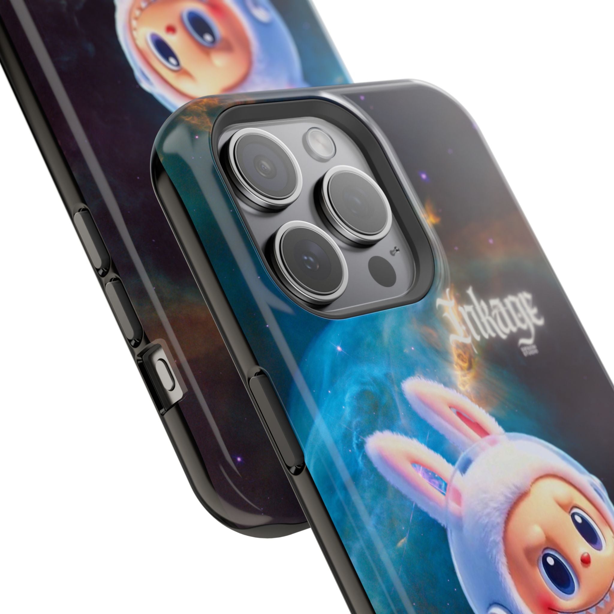 Labubu Astronaut Magnetic Phone Cases (Animation)