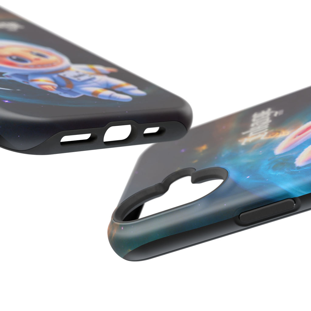 Labubu Astronaut Magnetic Phone Cases (Animation)