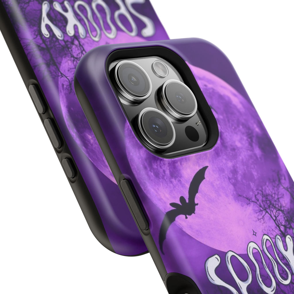 Purple Spooky Season Magnetic Phone Cases (Season)