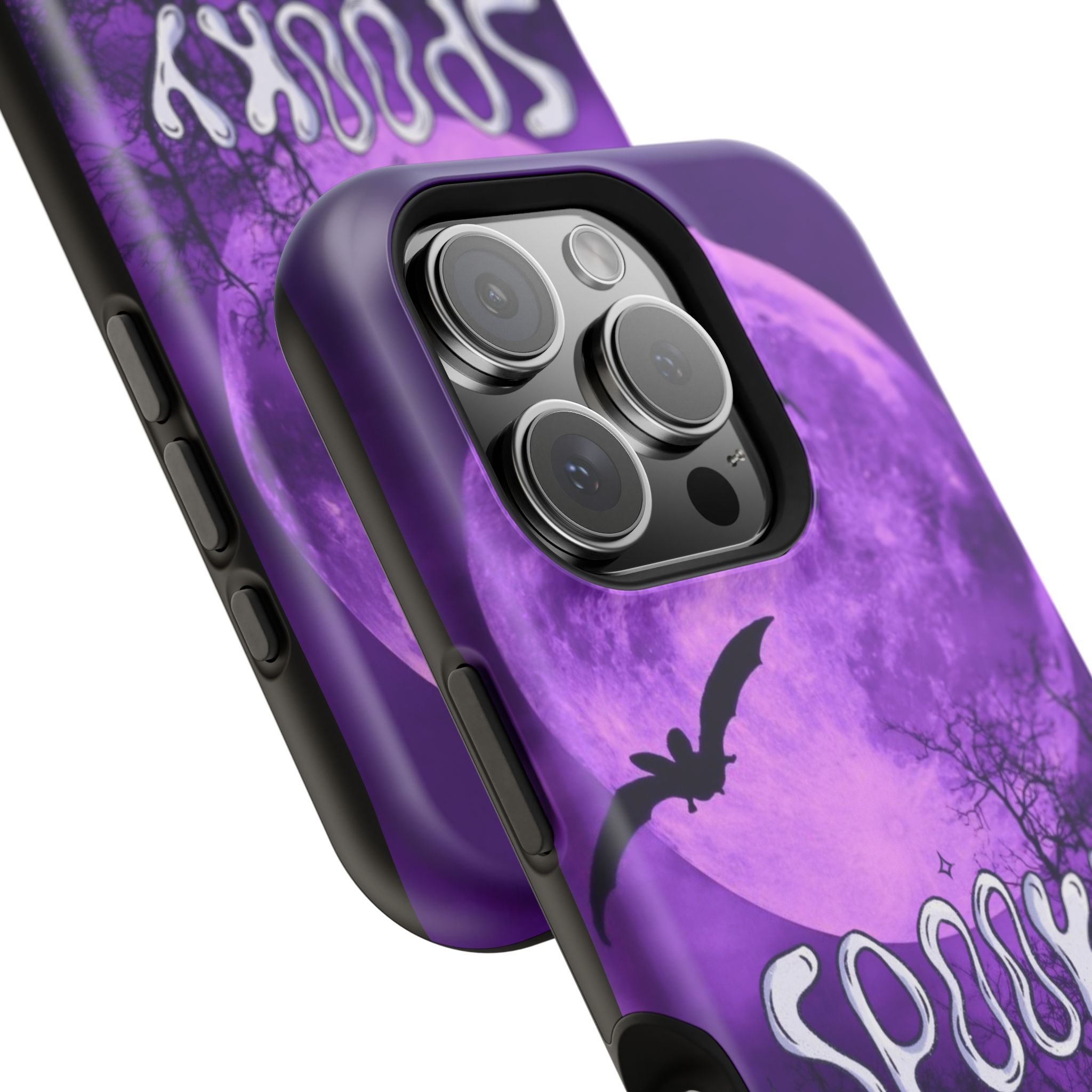 Purple Spooky Season Magnetic Phone Cases (Season)