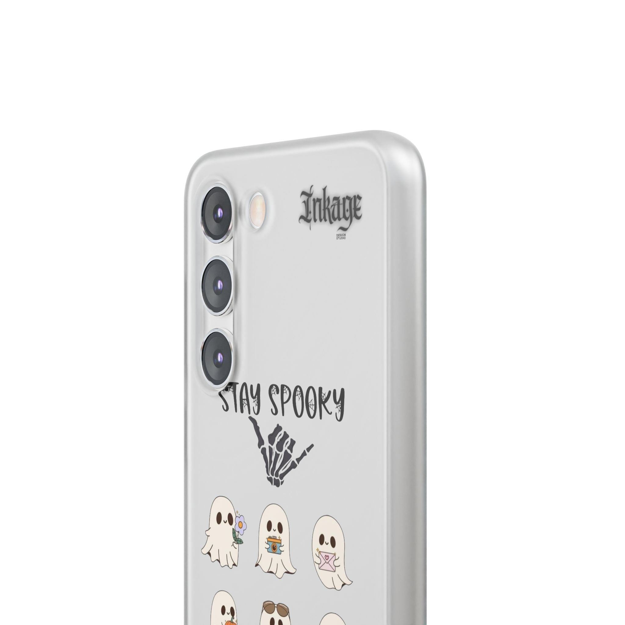 Stay Spooky Clear Phone Cases (Season)