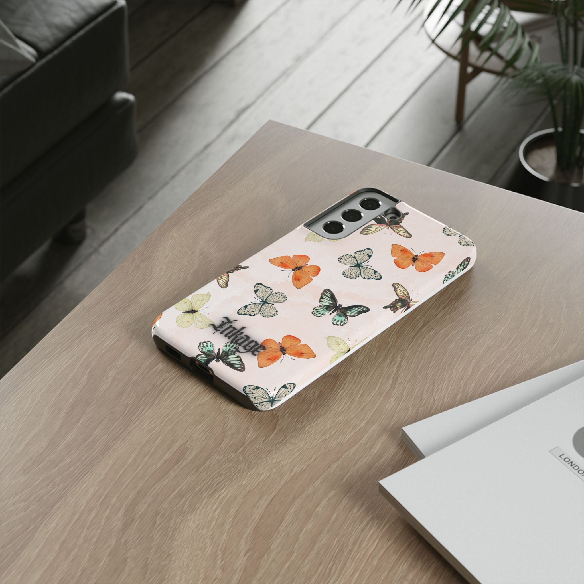 Color Butterfly Tough Phone Case (Minimal)