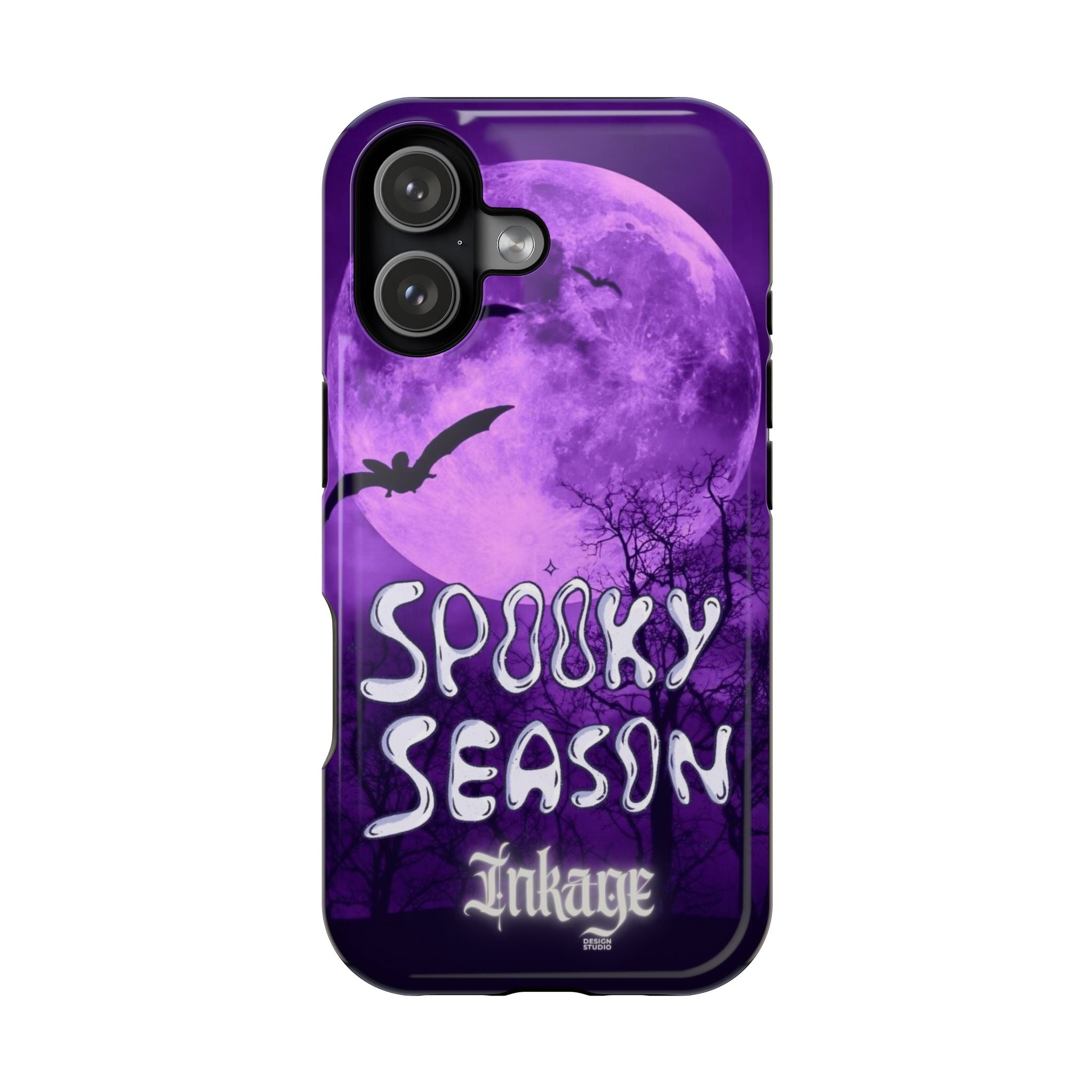 Purple Spooky Season Magnetic Phone Cases (Season)