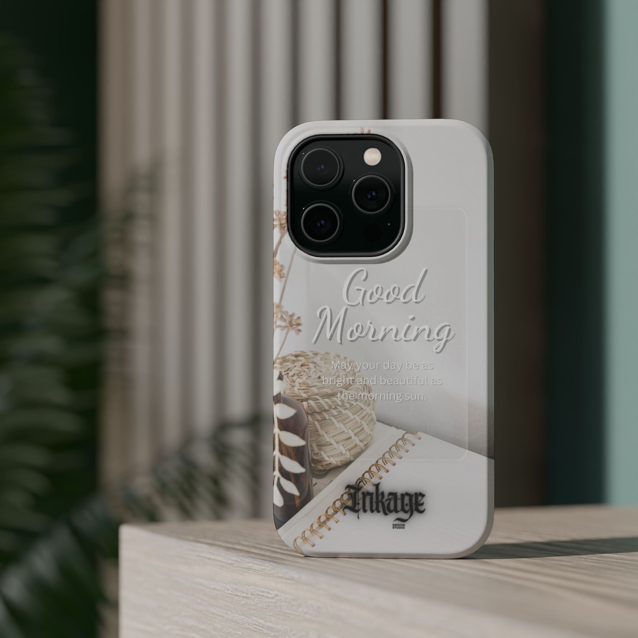 "Good Morning" Magnetic Phone Cases (Quote)