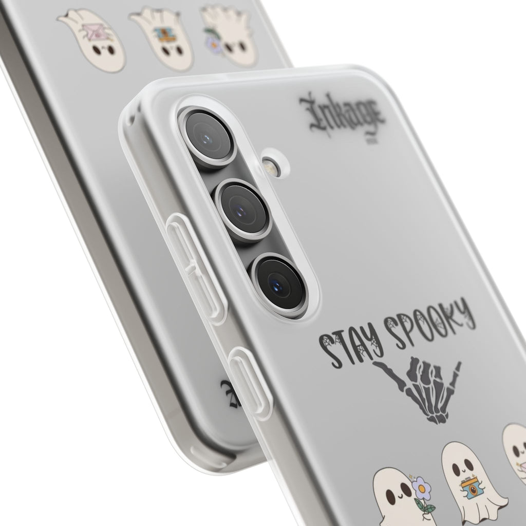 Stay Spooky Clear Phone Cases (Season)