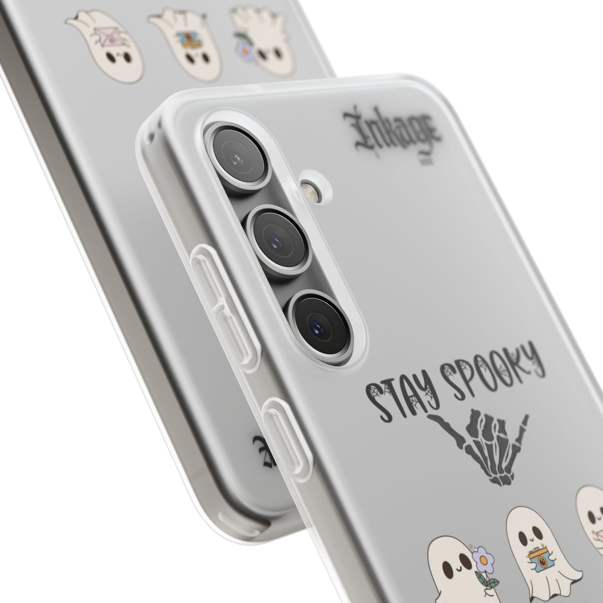Stay Spooky Clear Phone Cases (Season)
